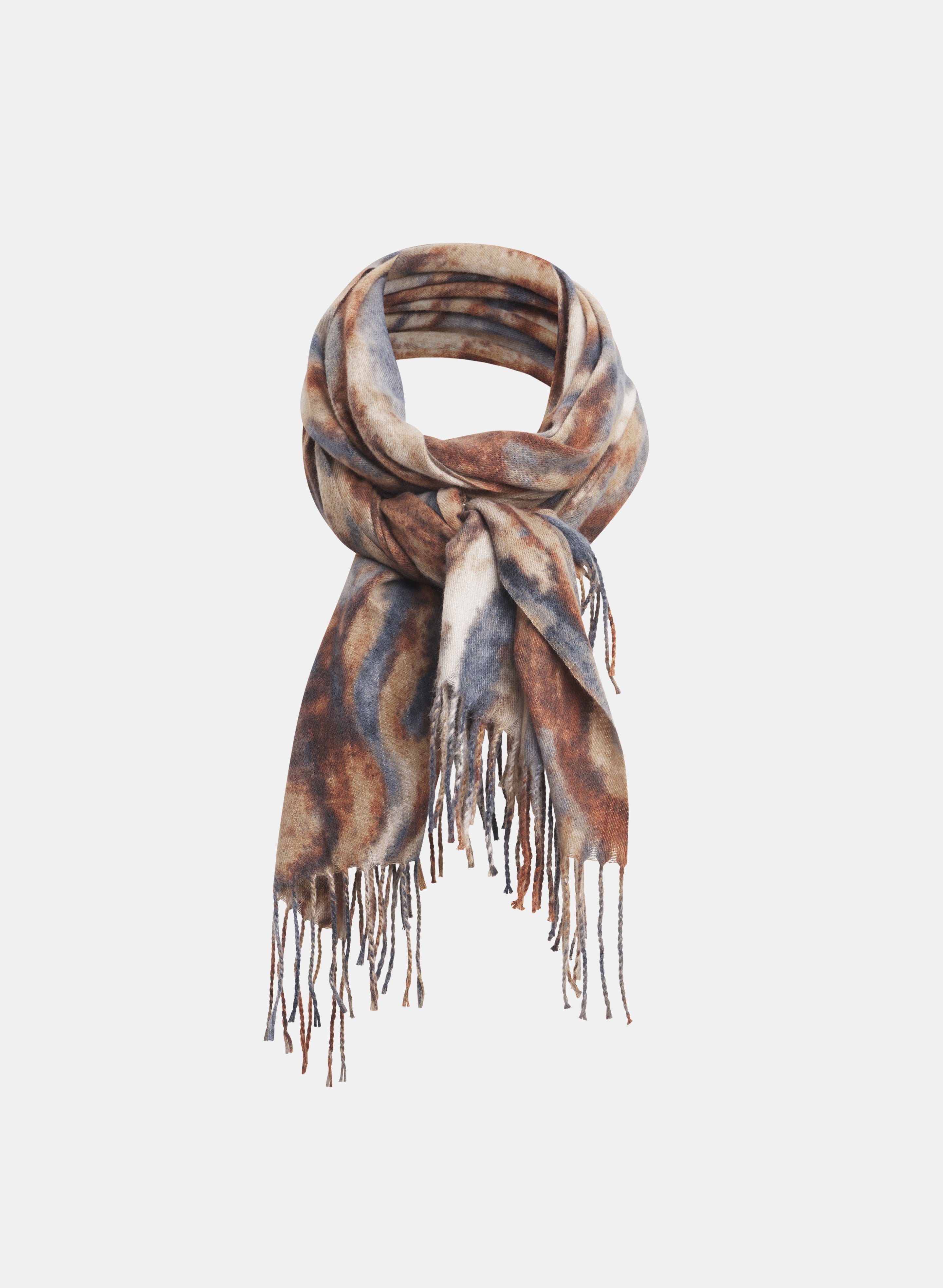 Abstract Wave Scarf
