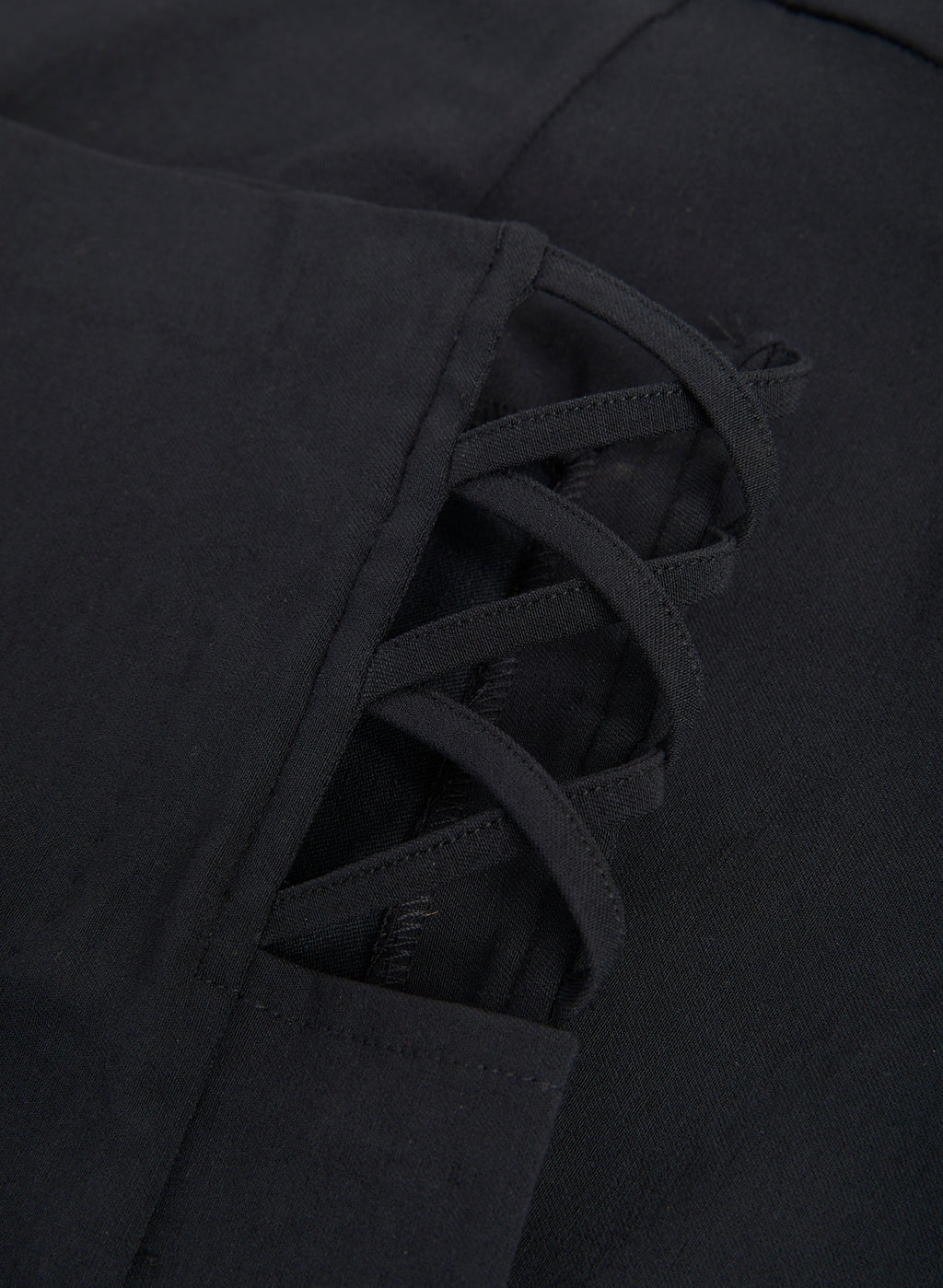 Cross Detail Capris