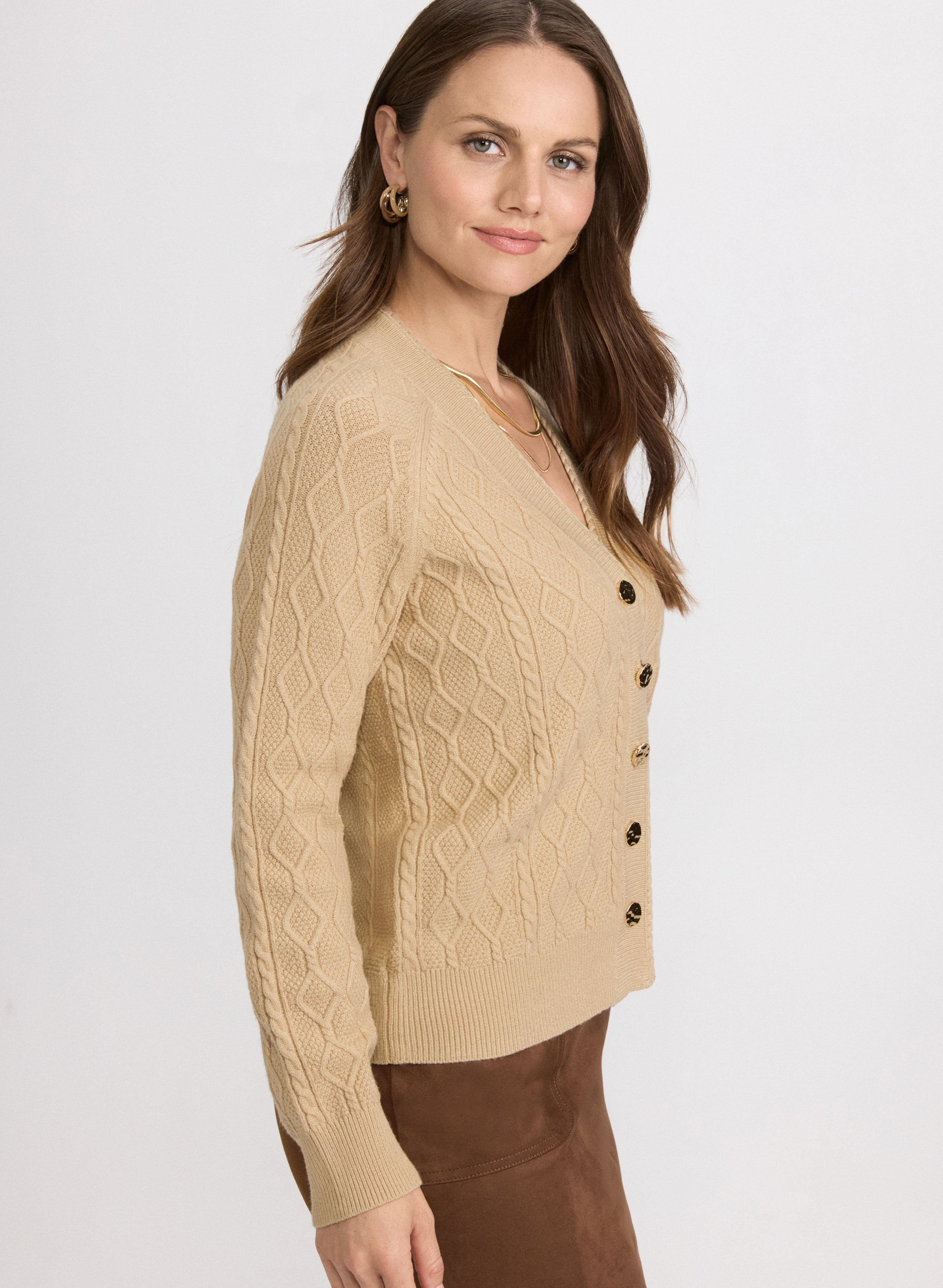 Cable Knit Cardigan