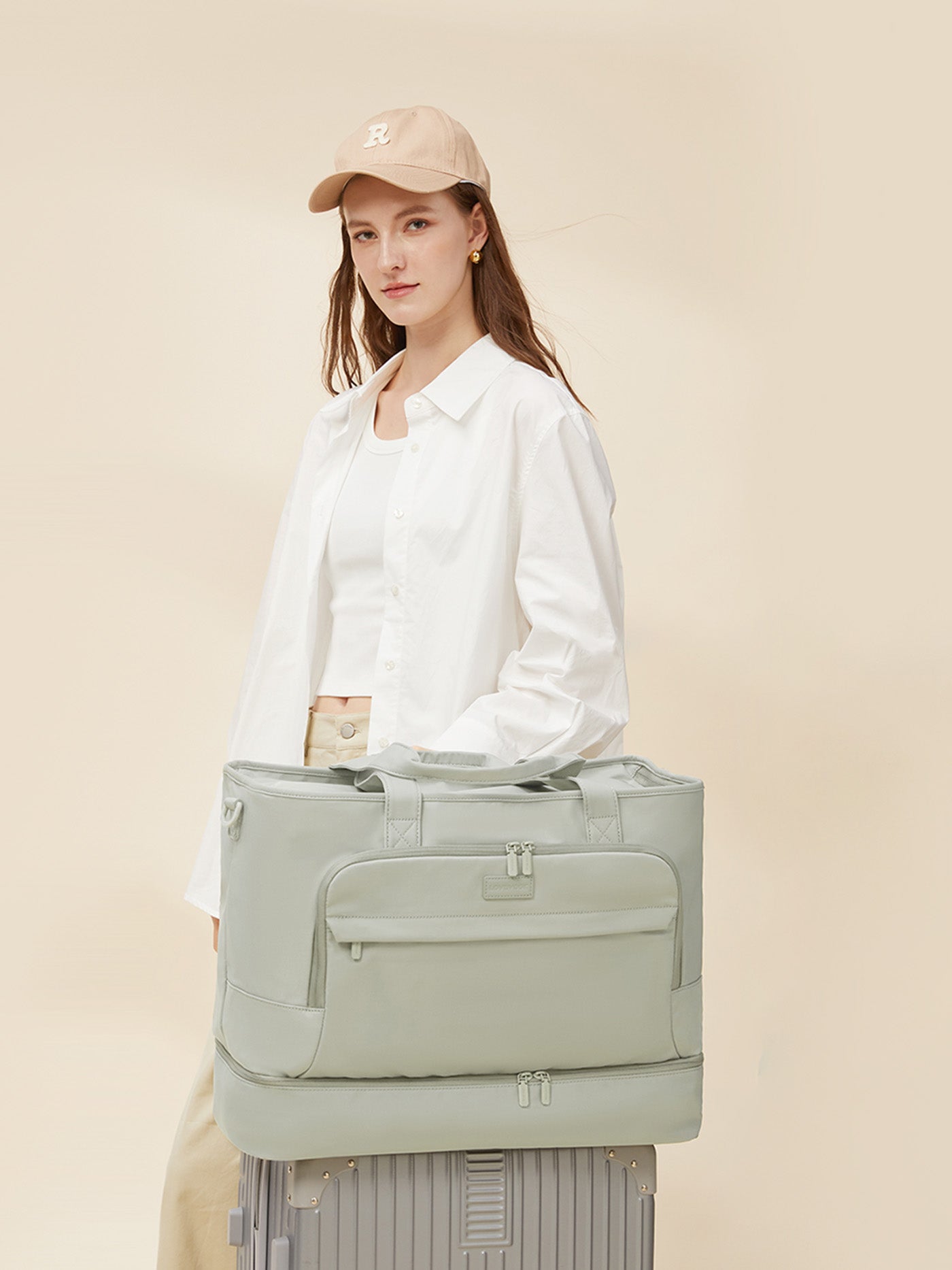 2Pcs Large Capacity Duffle Bag, 45L