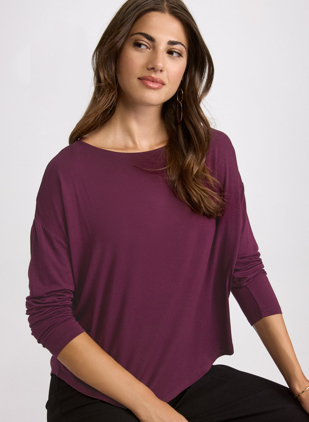 Boat Neck Top