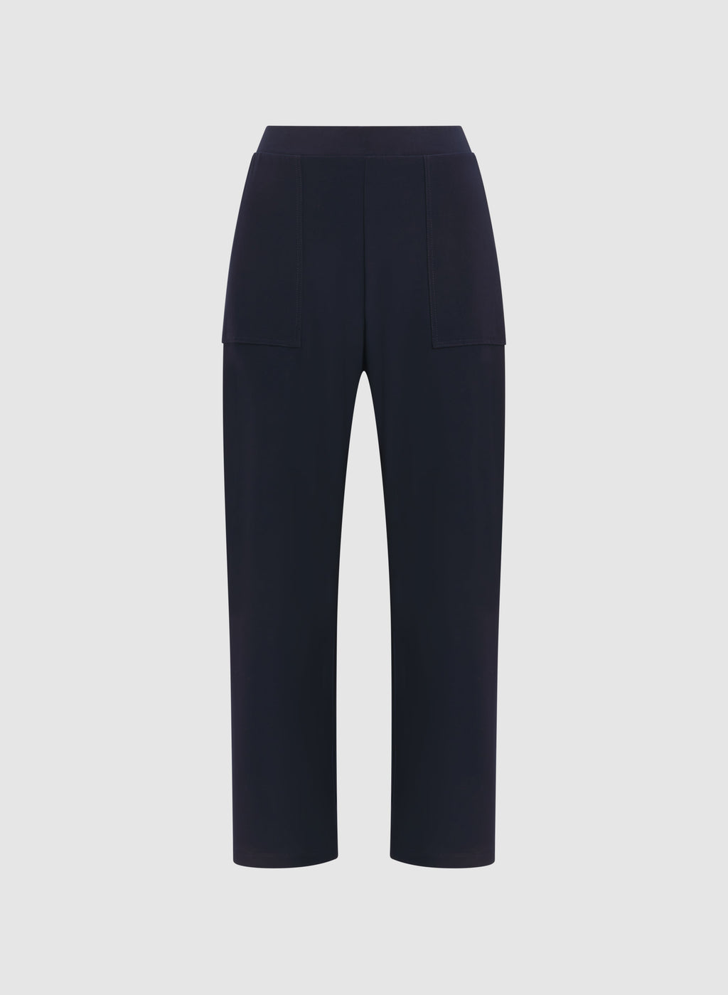 Cropped Pull-On Pants