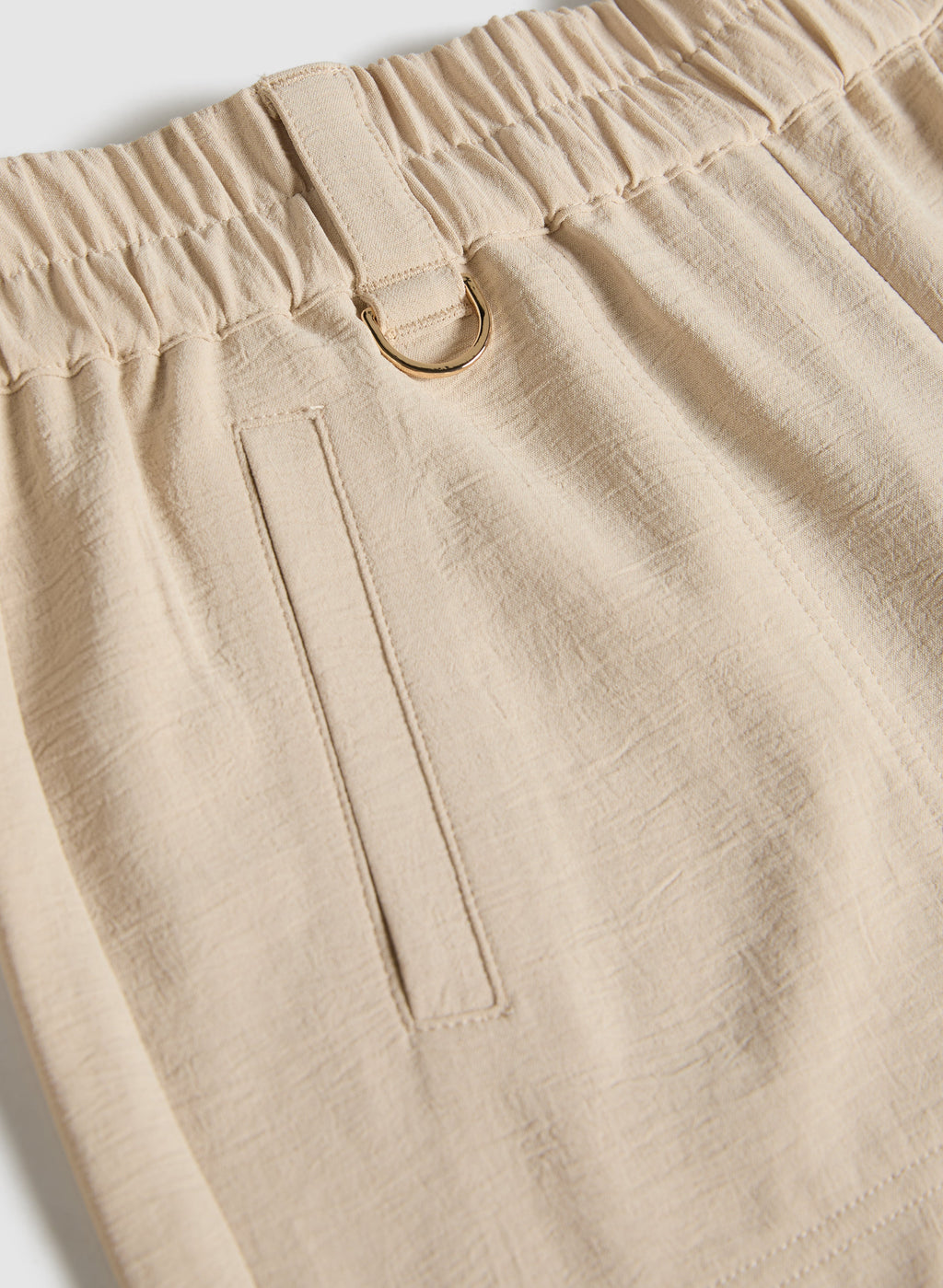 Crinkle Crepe Culottes