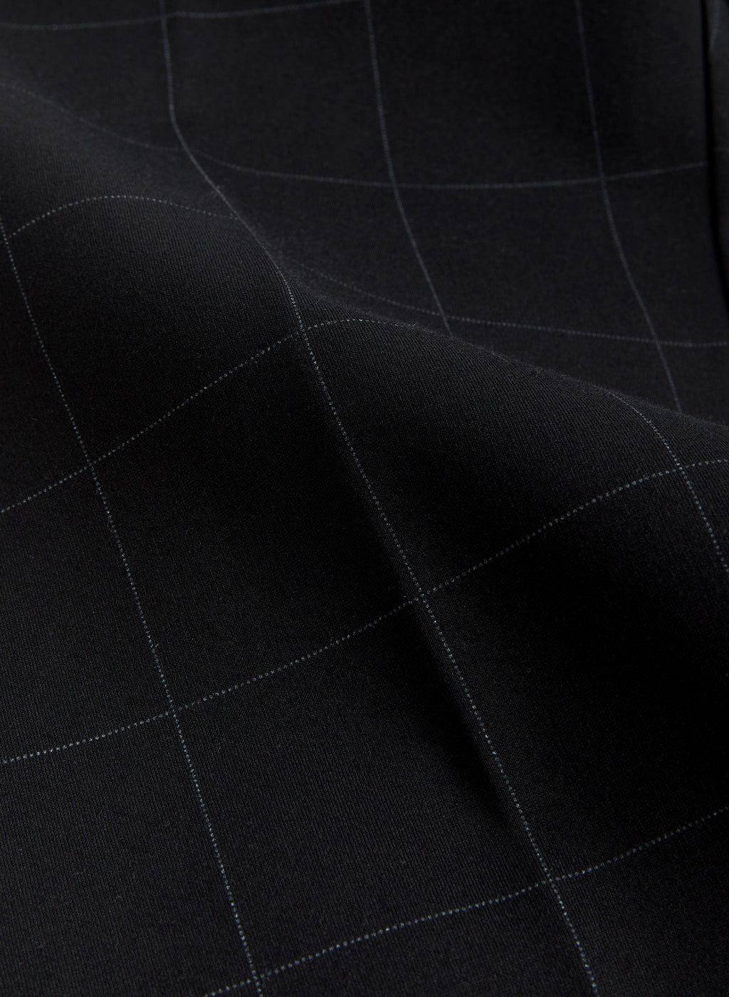 Checkered Print Pull-On Pants