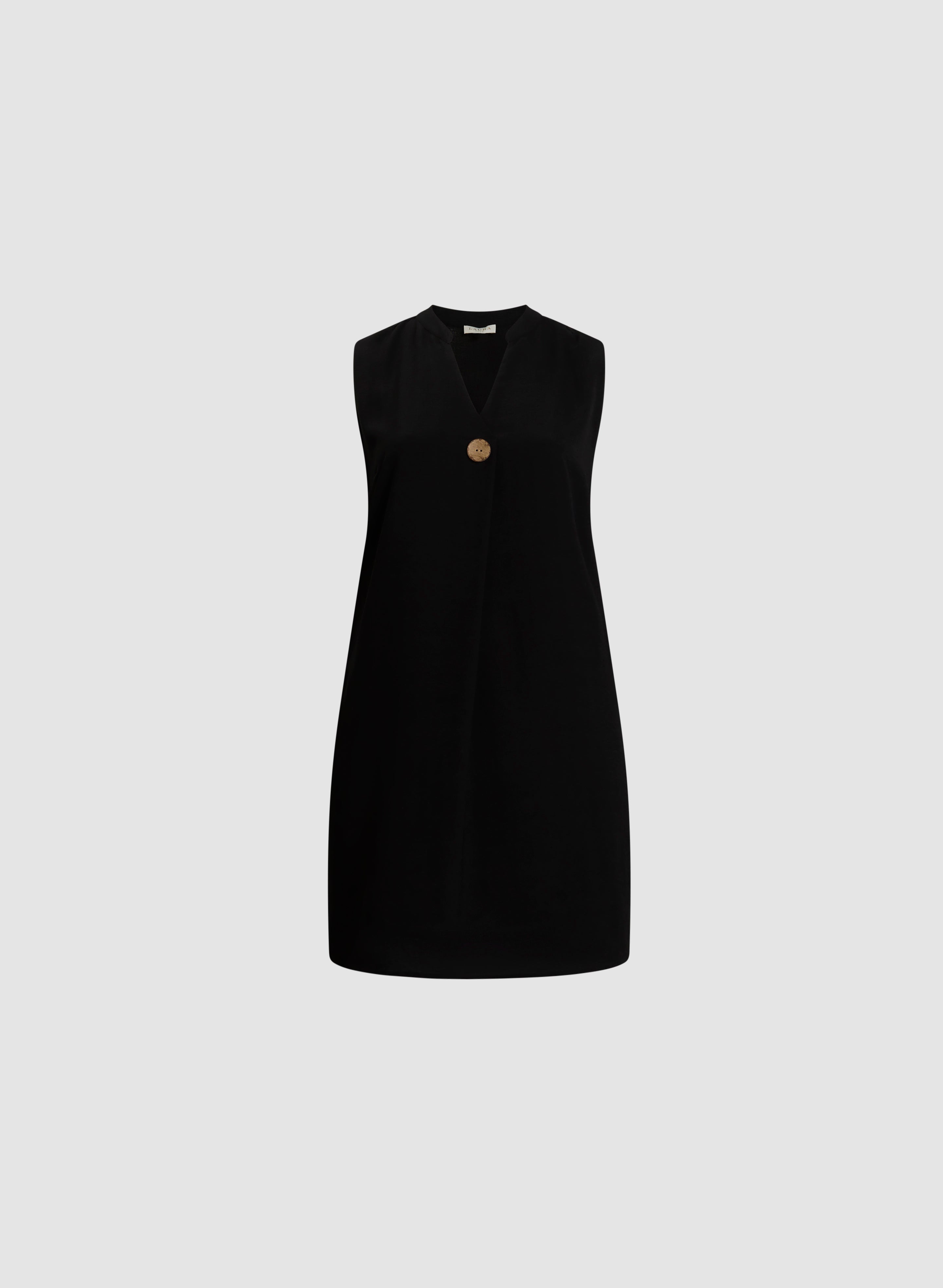 Decorative Button Dress