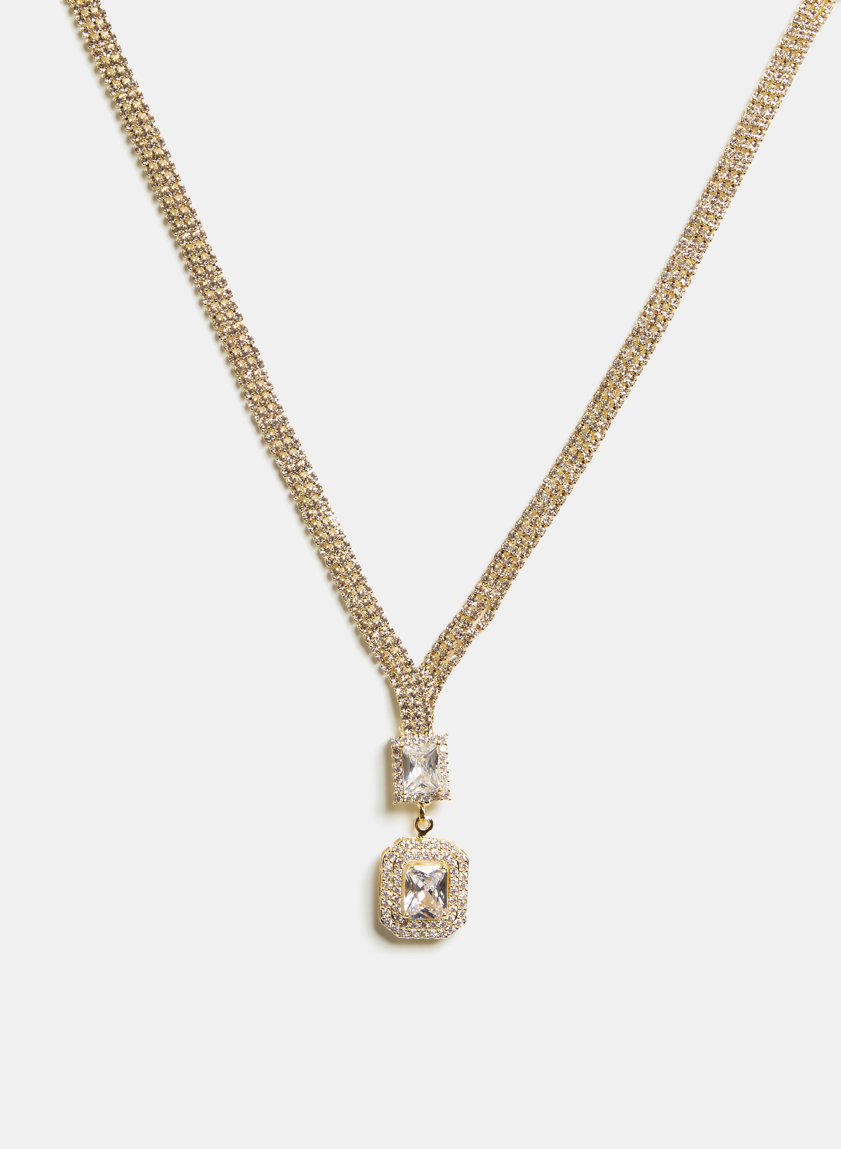 Crystal Chain Necklace