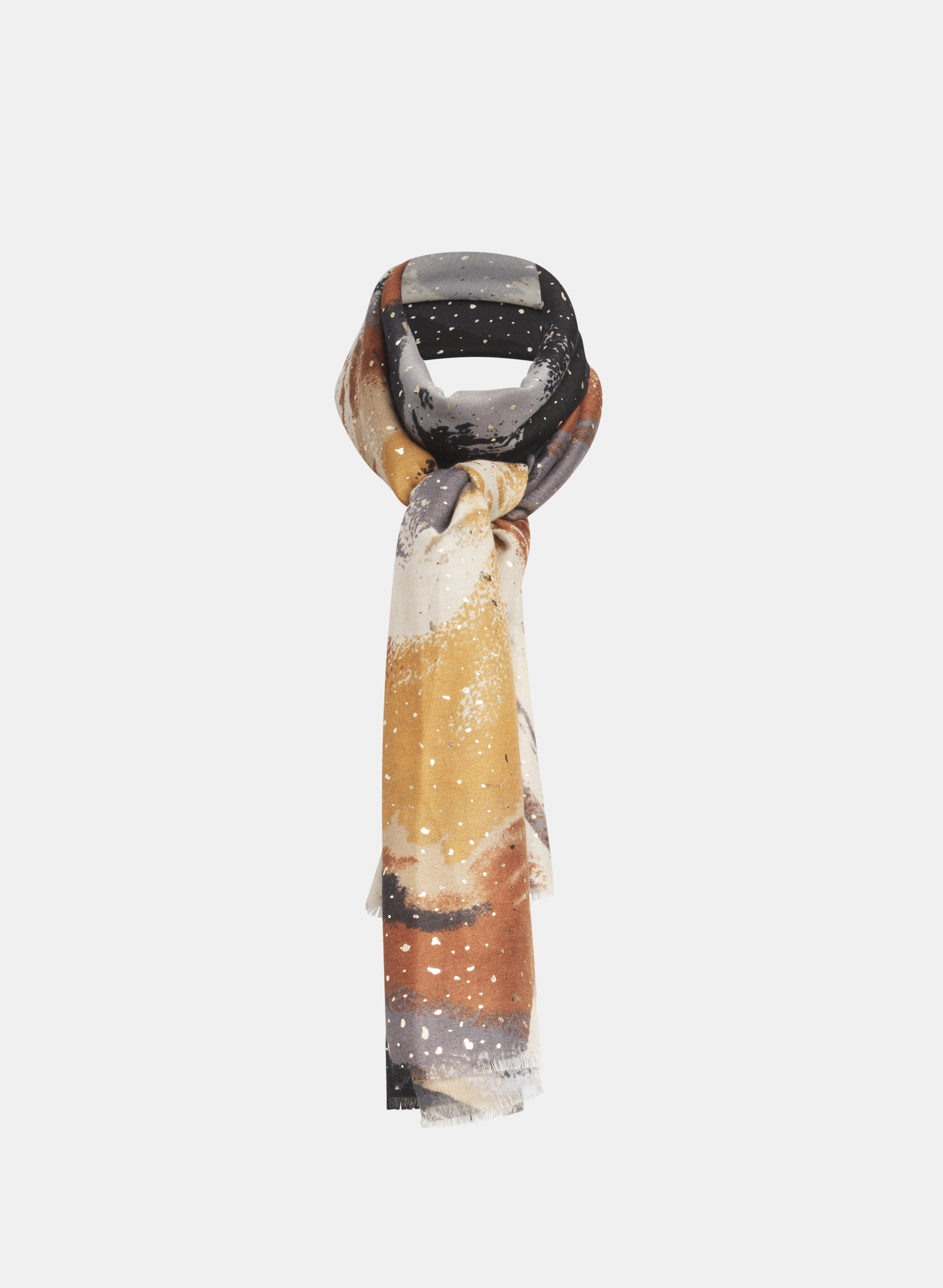 Abstract Print Scarf