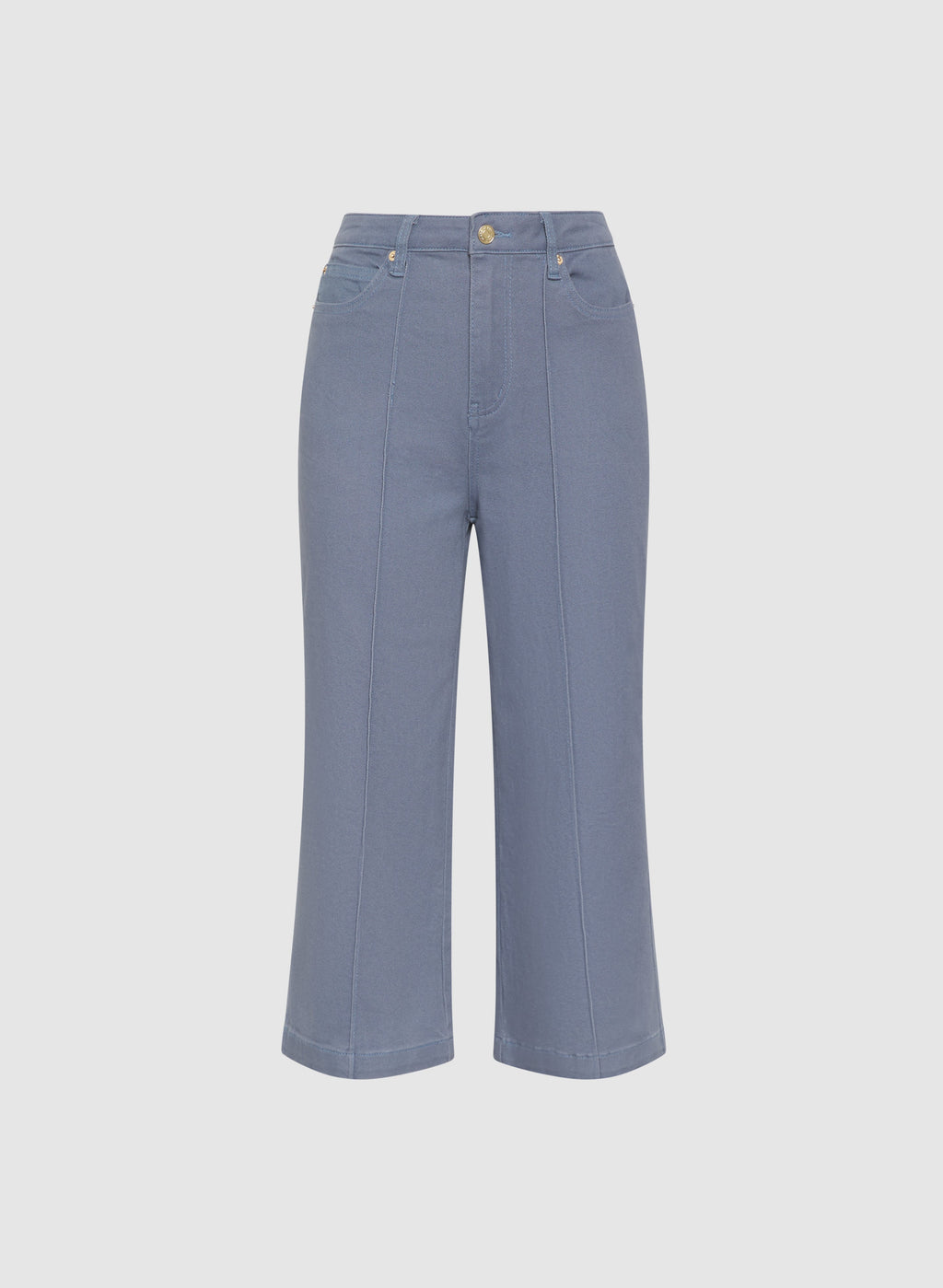 Cropped Flare-Leg Jeans