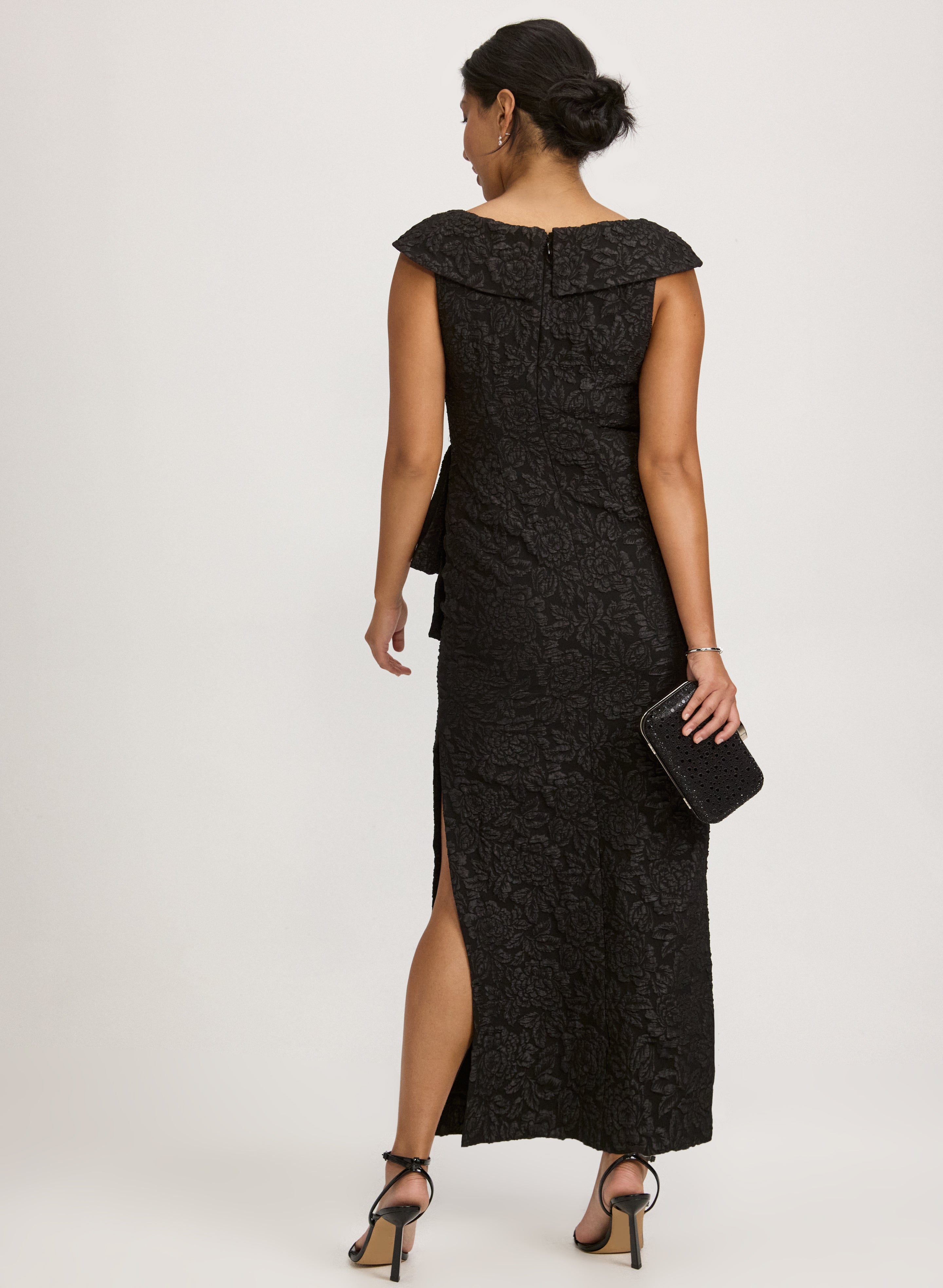 Asymmetric Neck Dress