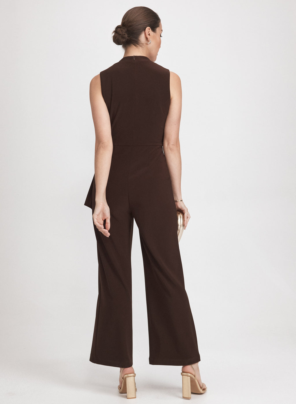 Cross-Over Bodice Jumpsuit