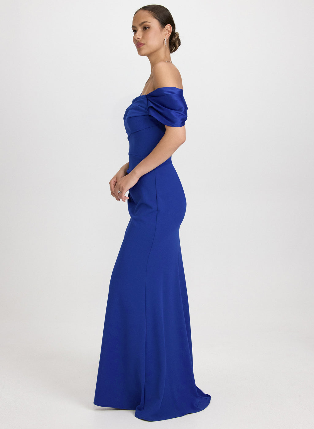 Asymmetric Off-Shoulder Dress