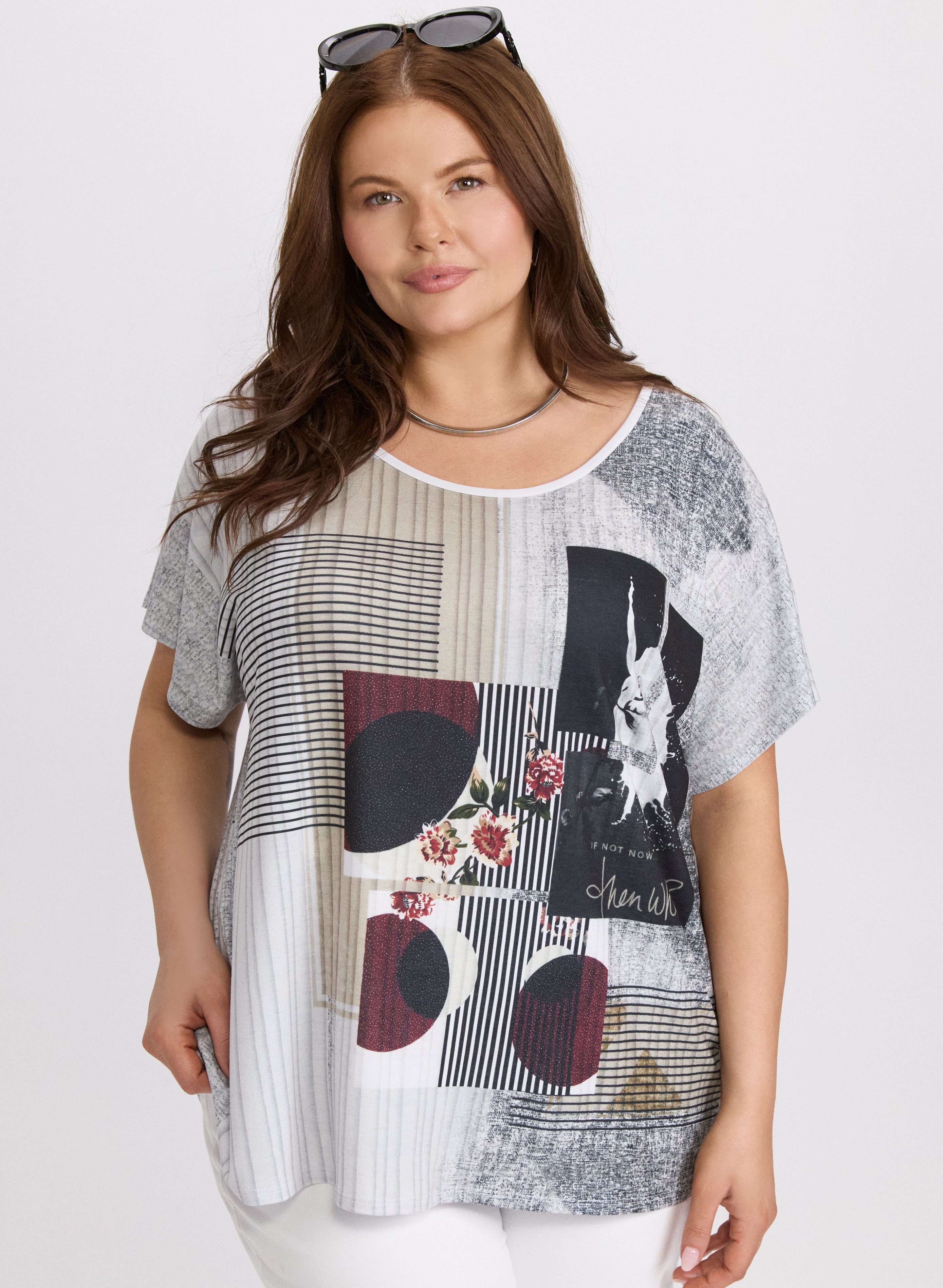 Abstract Jersey T-Shirt