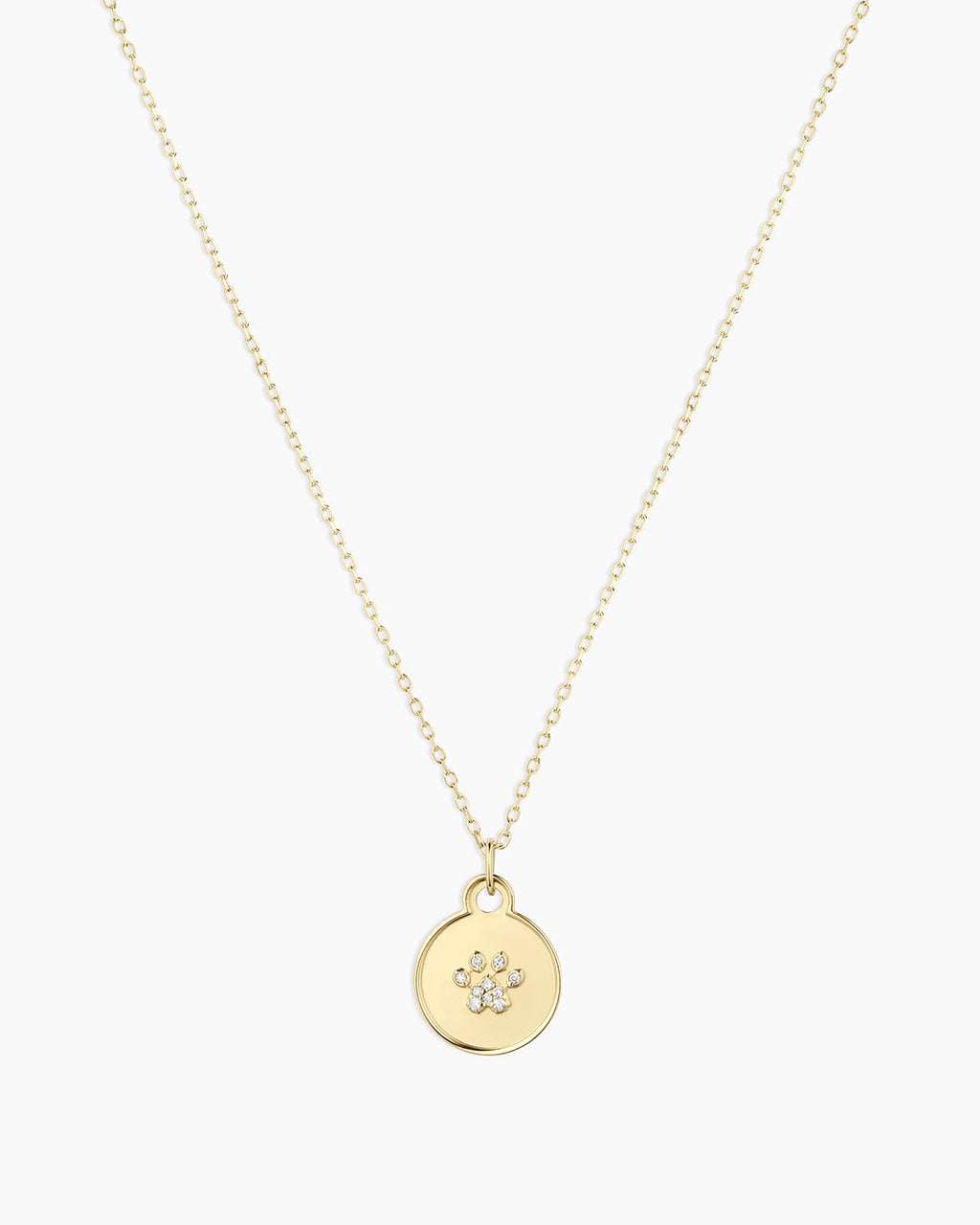 Diamond Paw Necklace