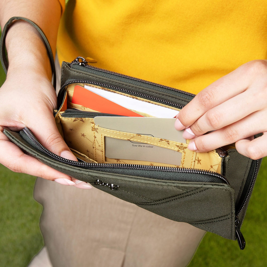 Arabesque Ultra X Zip RFID Wallet