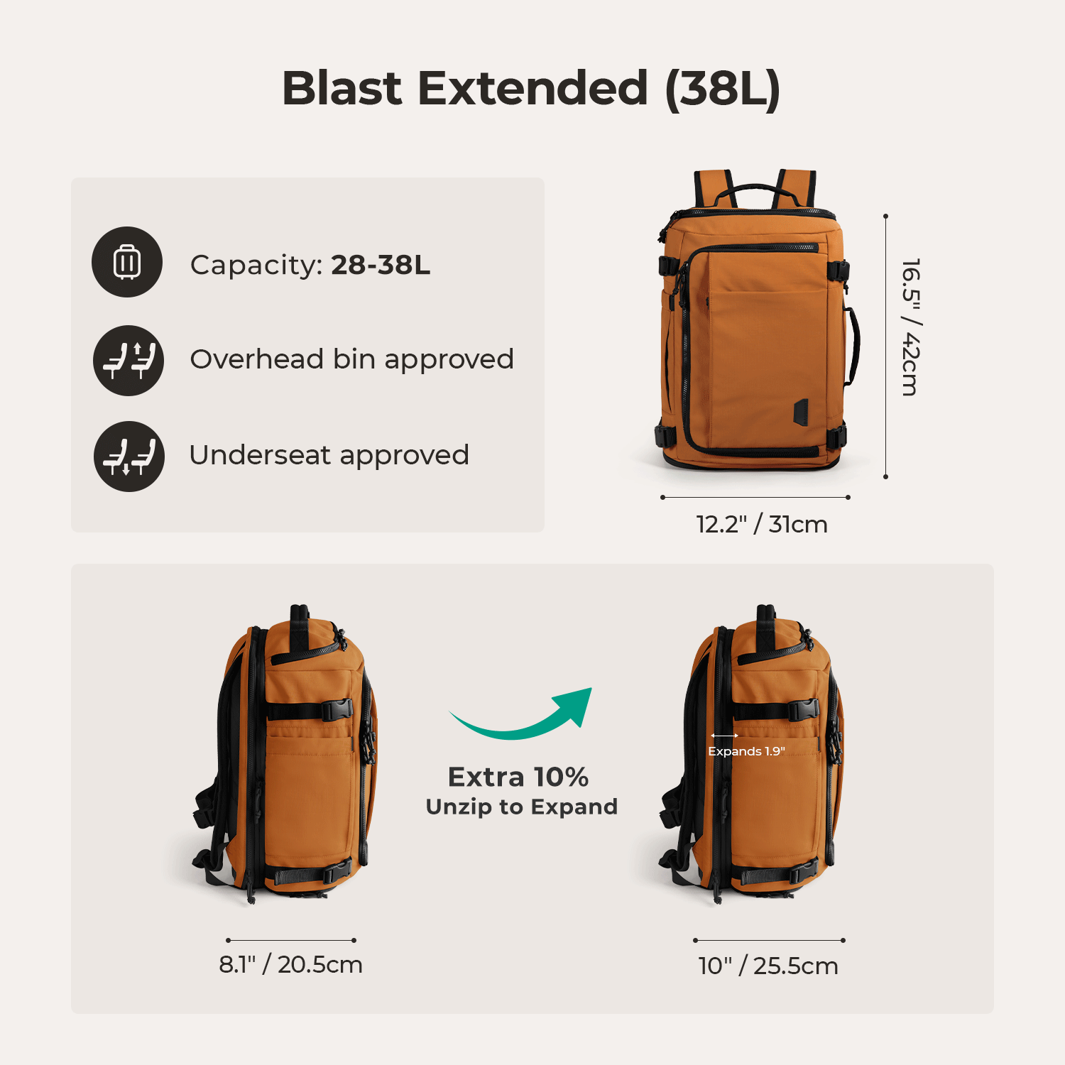 Blast Travel Backpack