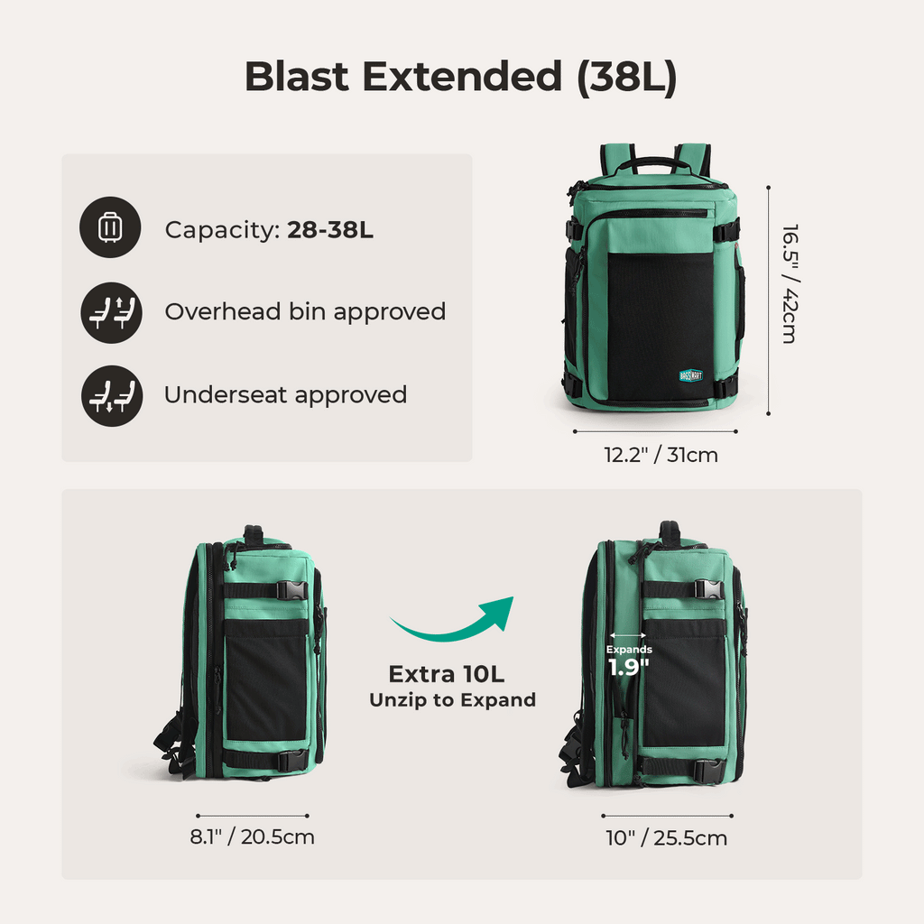 Blast Mesh Travel Backpack