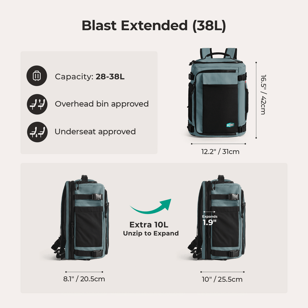 Blast Mesh Travel Backpack