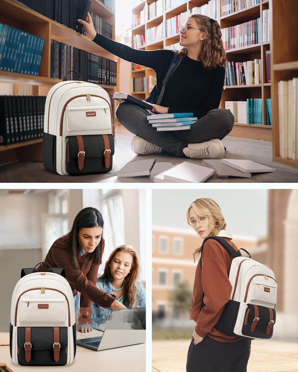 College Laptop Backpack, 15.6 17.3