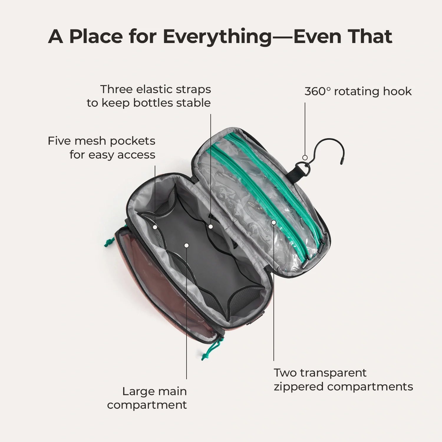 Blast 4.5L Hanging Toiletry Bag