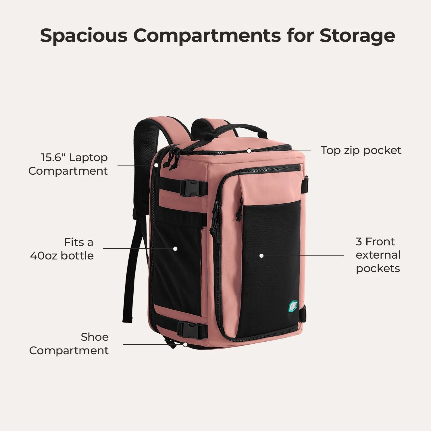 Blast Mesh Travel Backpack