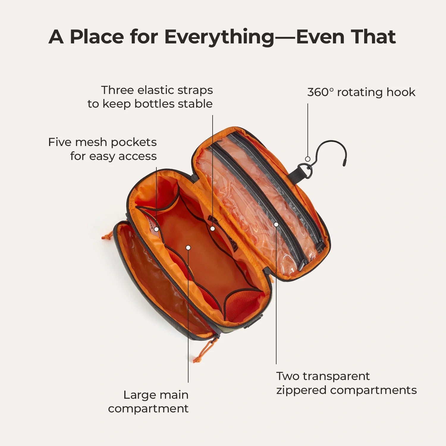 Blast 4.5L Hanging Toiletry Bag