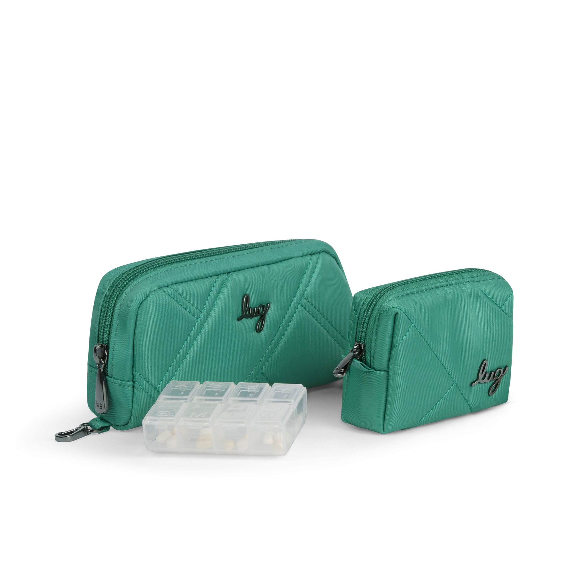 Bobsled XL Eyeglass Case & Choo Choo Mini Pill Box Set