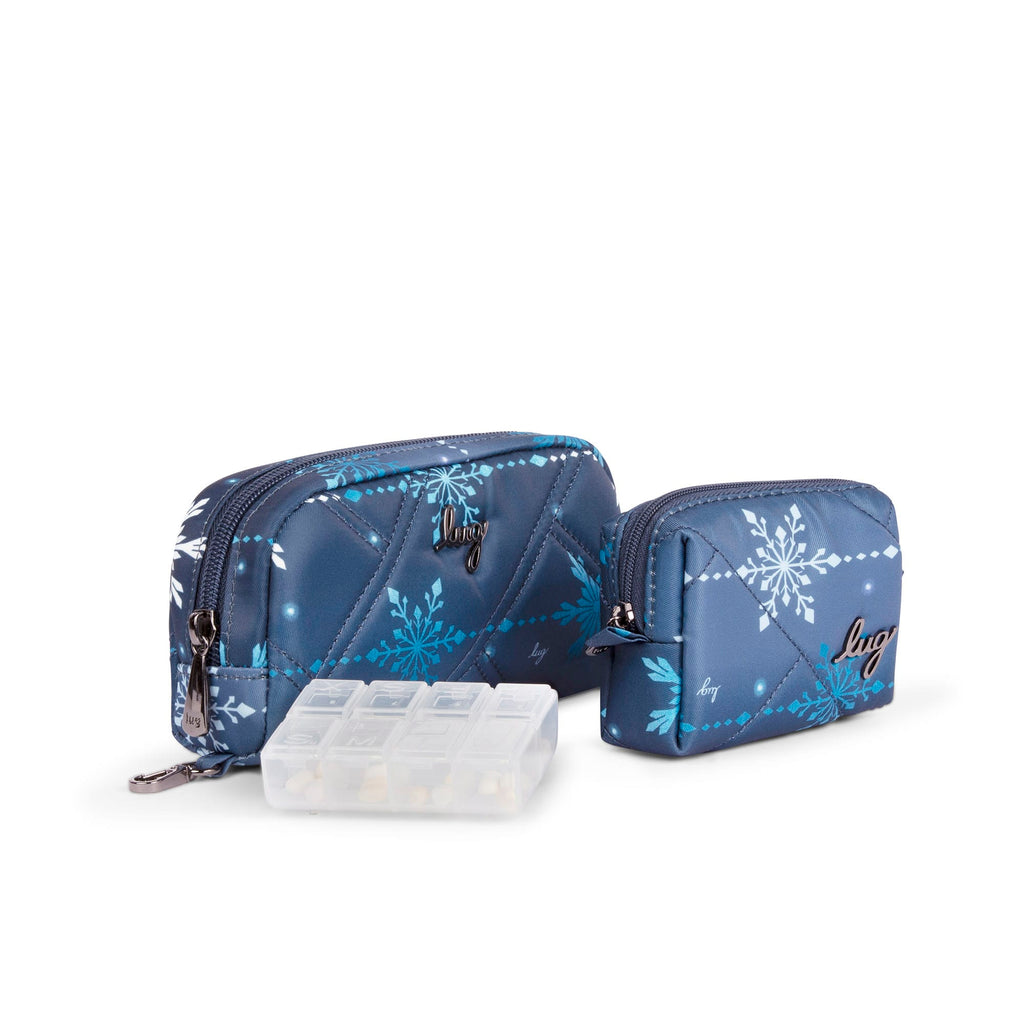 Bobsled XL Eyeglass Case & Choo Choo Mini Pill Box Set