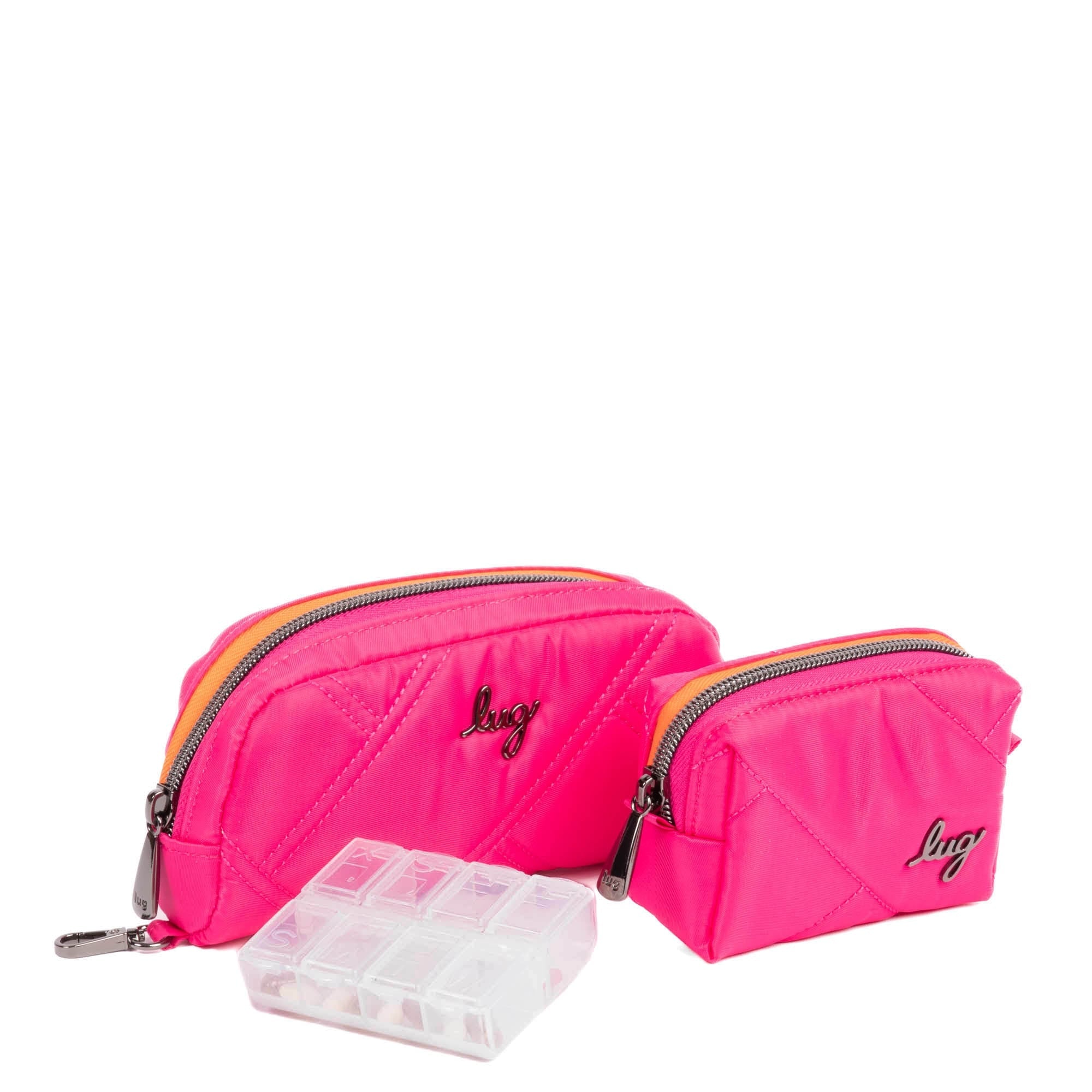 Bobsled XL Eyeglass Case & Choo Choo Mini Pill Box Set