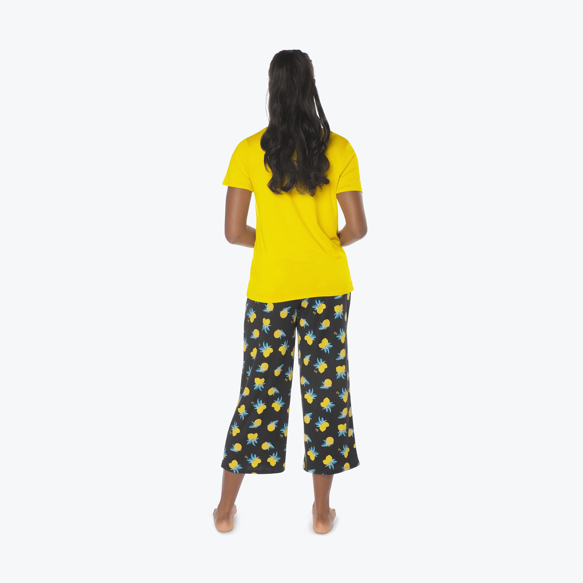 Boomerang Relaxed Tee & Cropped Pants Set