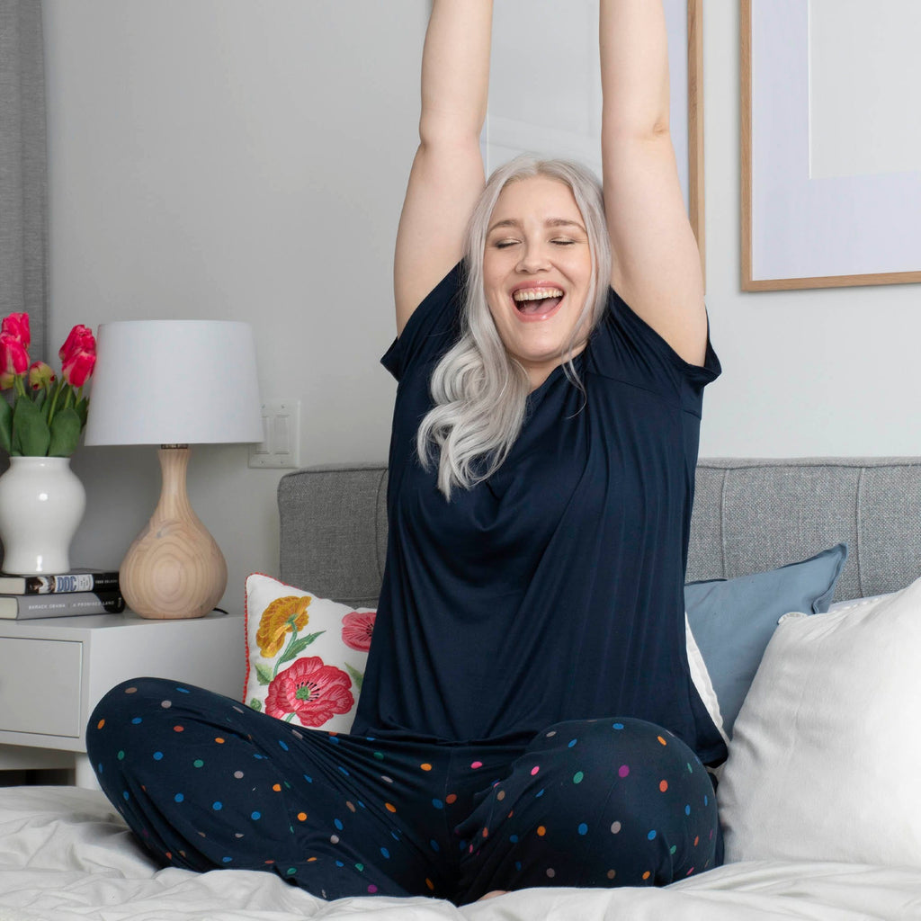 Boomerang Relaxed Tee & Cropped Pants Set