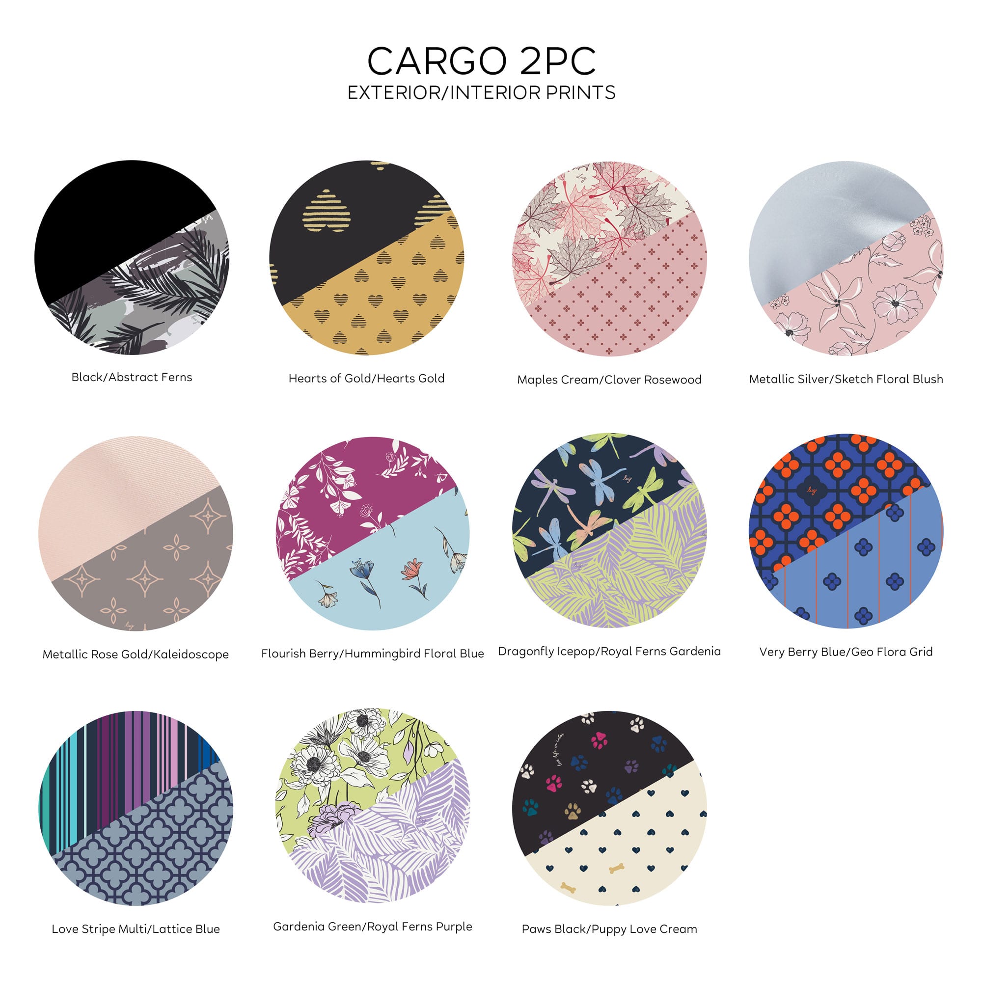 Cargo 2pc Compression Packing Cubes