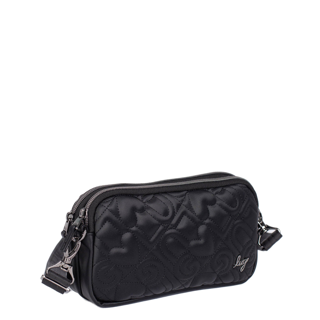 Coupe XL Love Satin Luxe Convertible Crossbody Bag