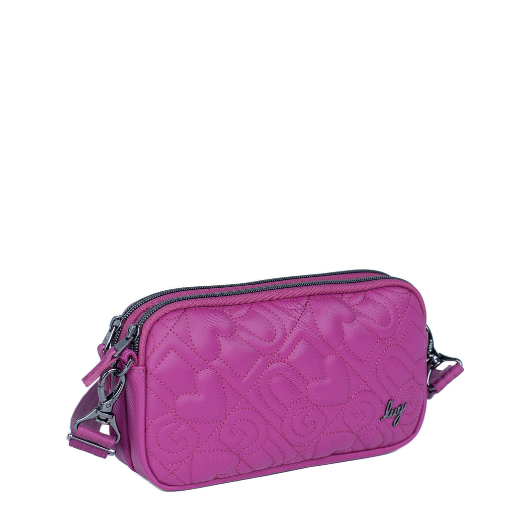 Coupe XL Love Satin Luxe Convertible Crossbody Bag