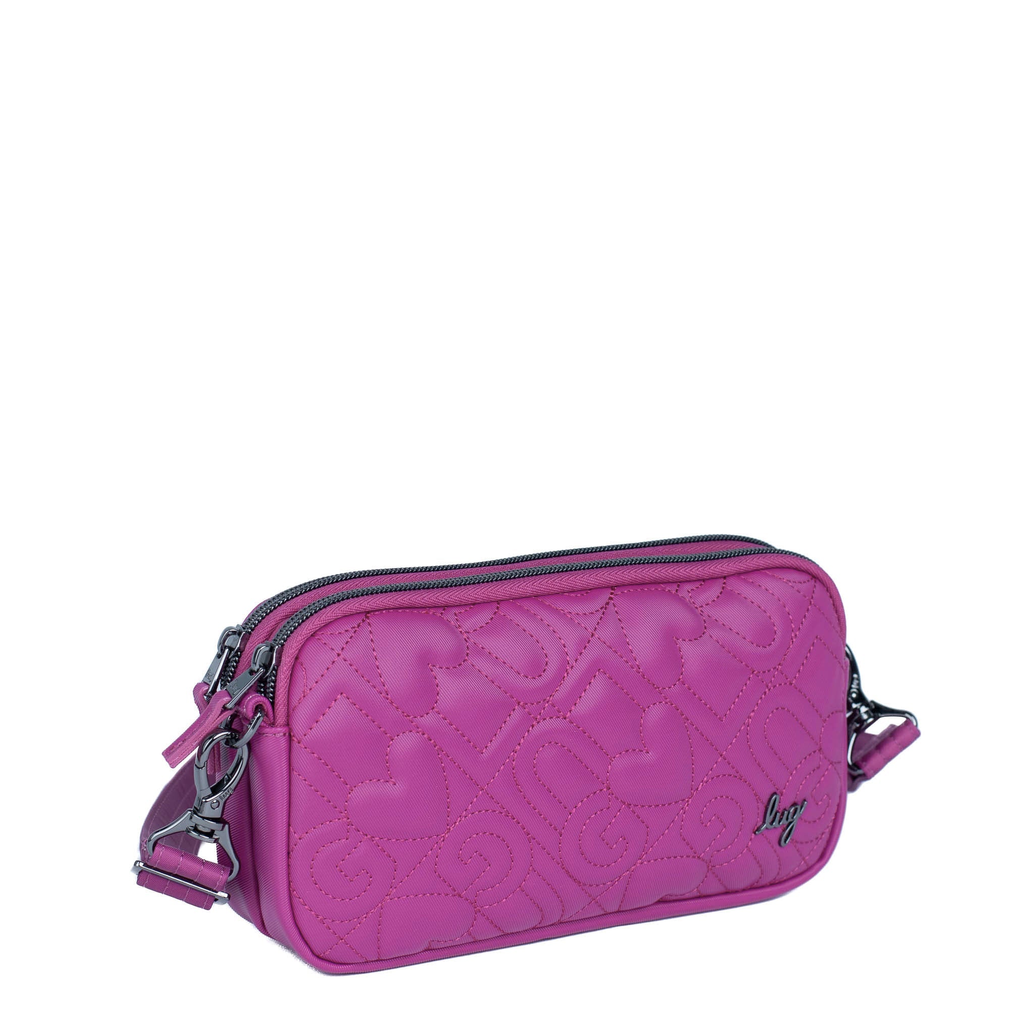 Coupe XL Love Satin Luxe Convertible Crossbody Bag