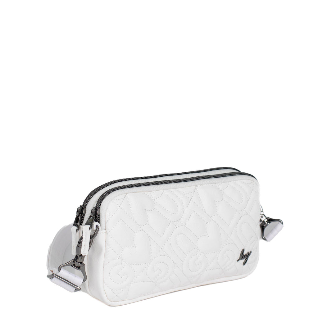 Coupe XL Love Satin Luxe Convertible Crossbody Bag