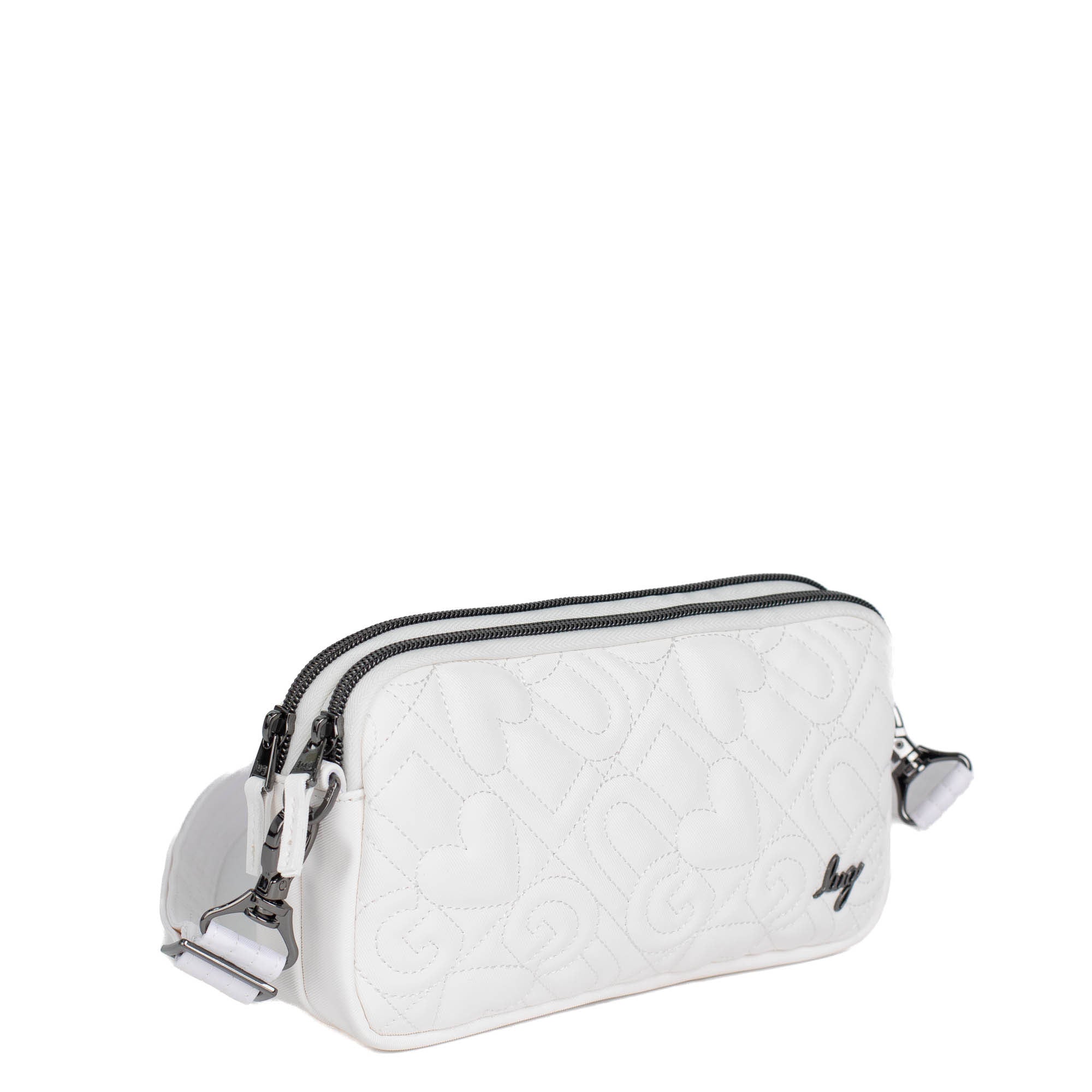 Coupe XL Love Satin Luxe Convertible Crossbody Bag