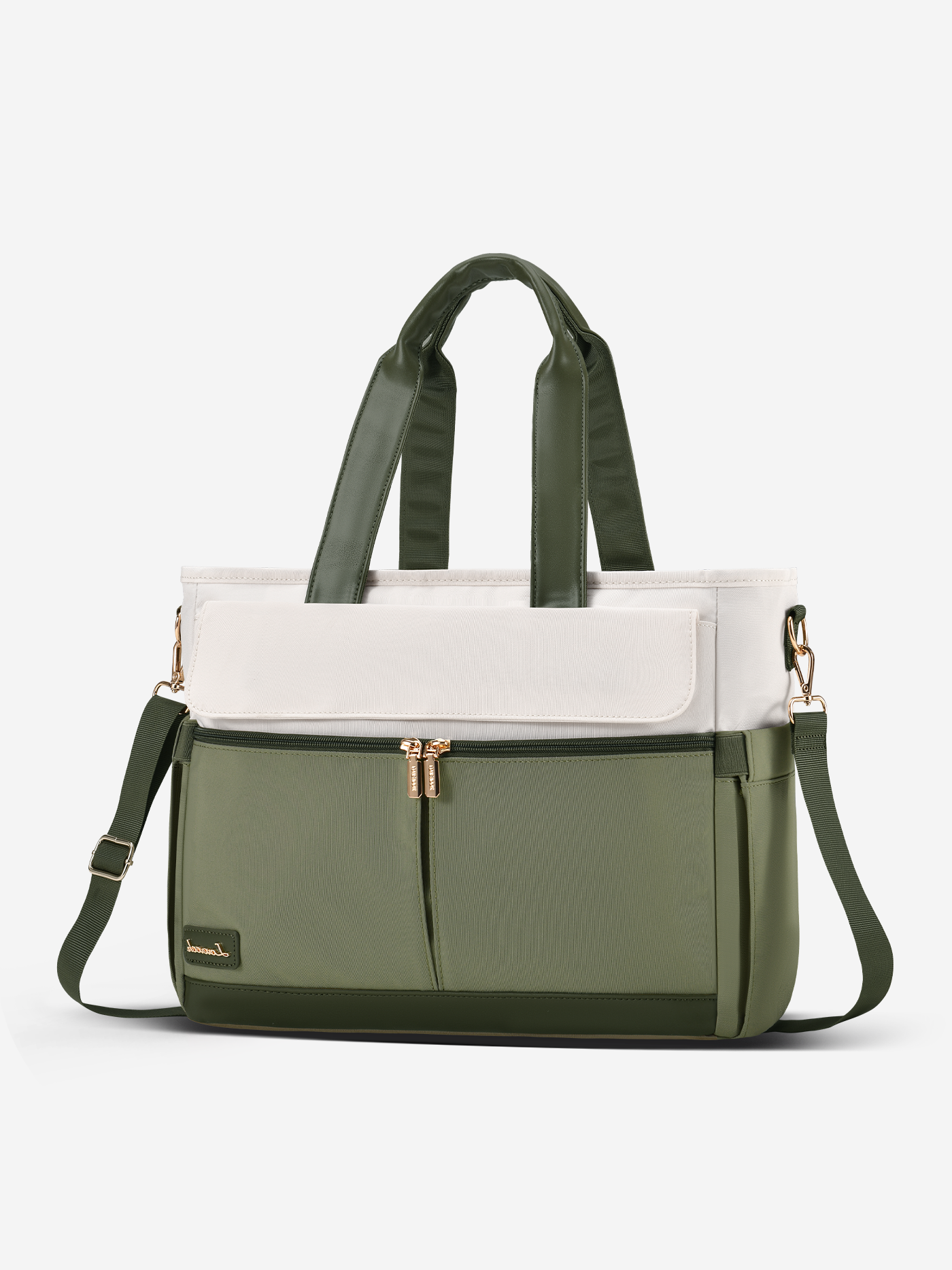 Canvas Laptop Tote Bag, 15.6