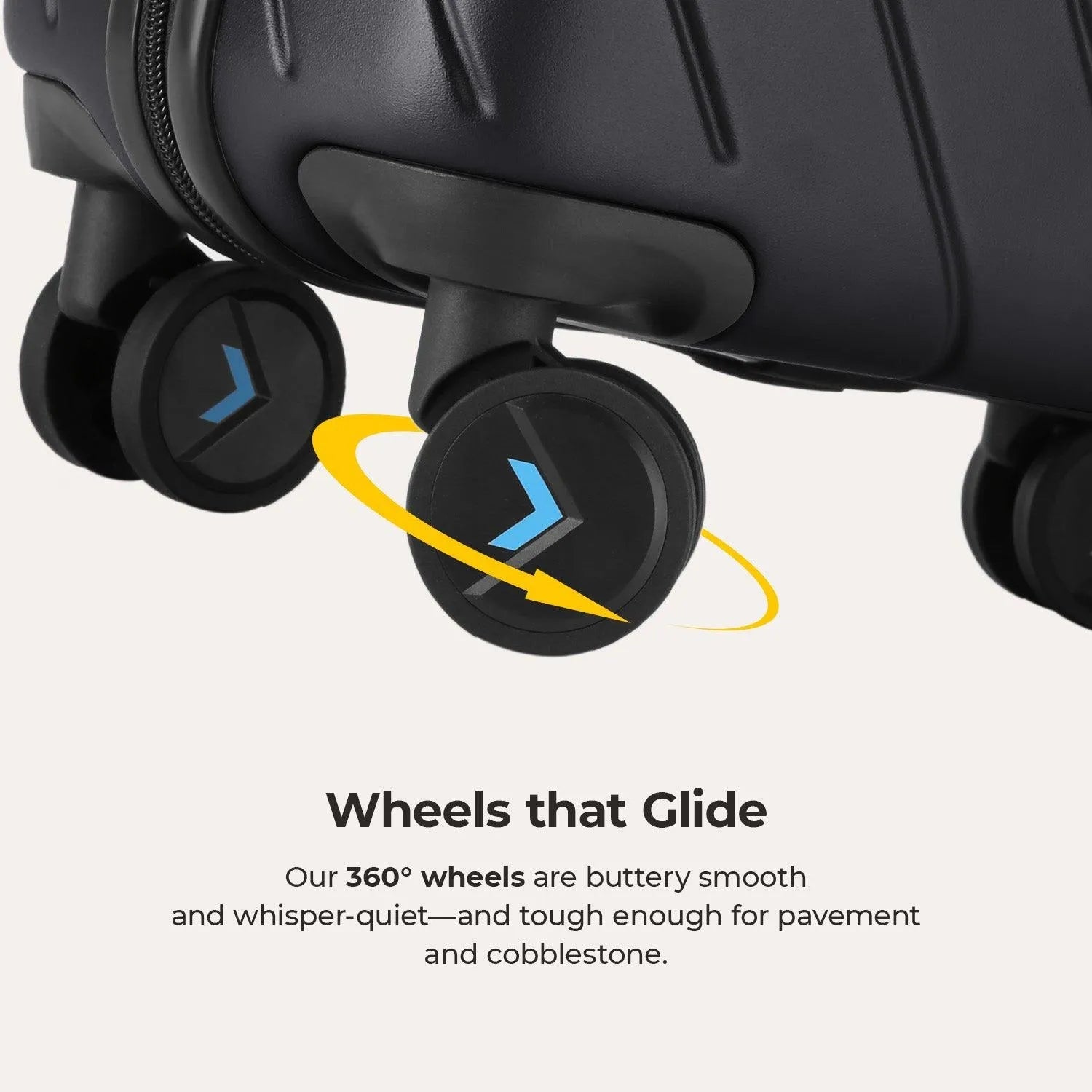 Daren 16-20 Inch Lightweight Hardside Carry-On Suitcase