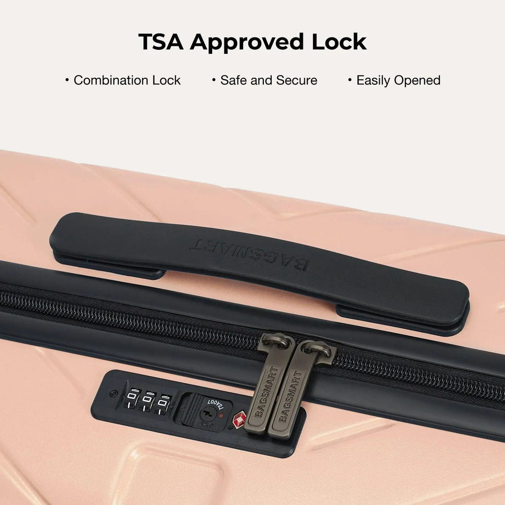 Daren 16-20 Inch Lightweight Hardside Carry-On Suitcase