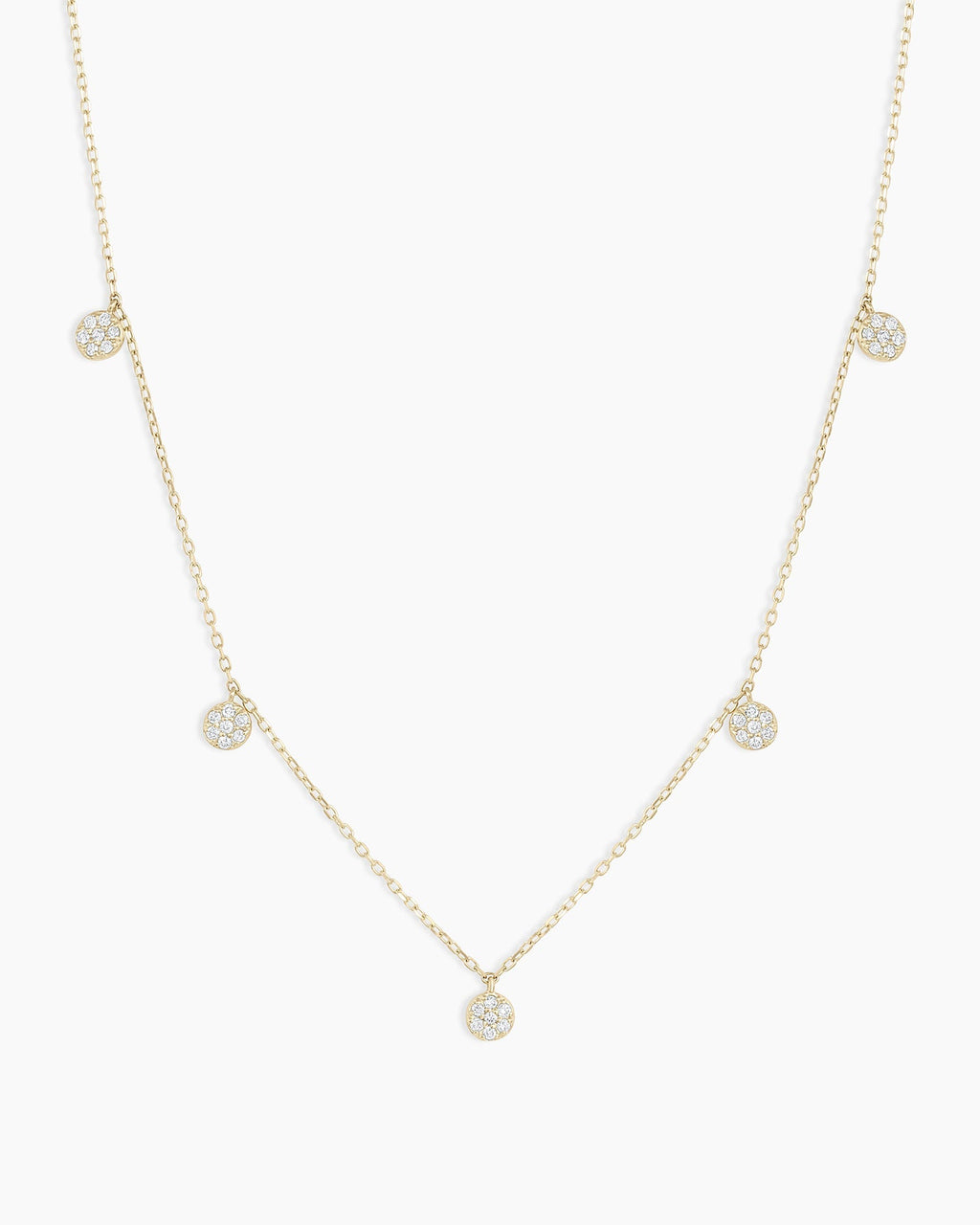 Diamond Pavé Flutter Necklace