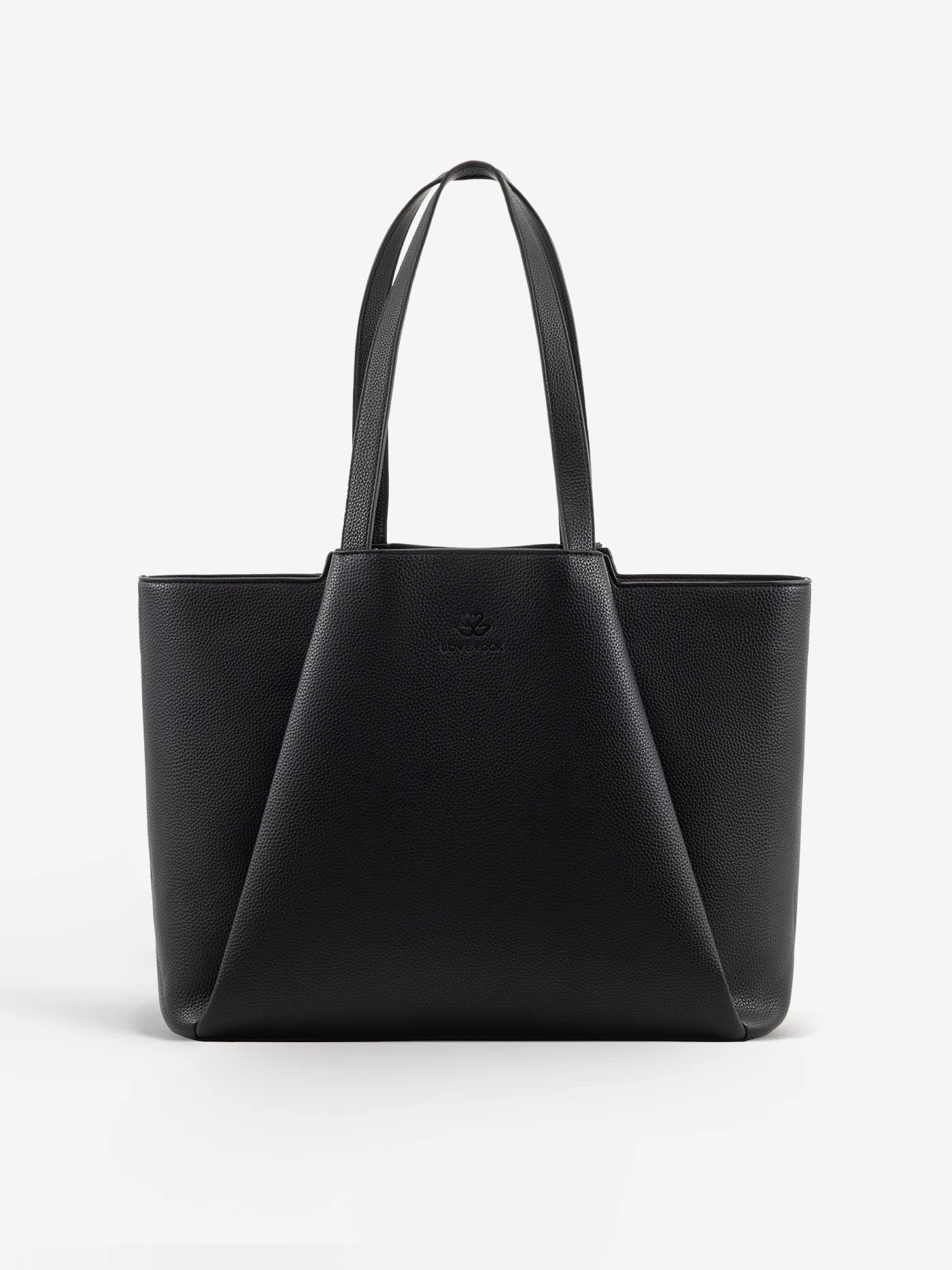 2Pcs Leather Shoulder Bag, 15.6