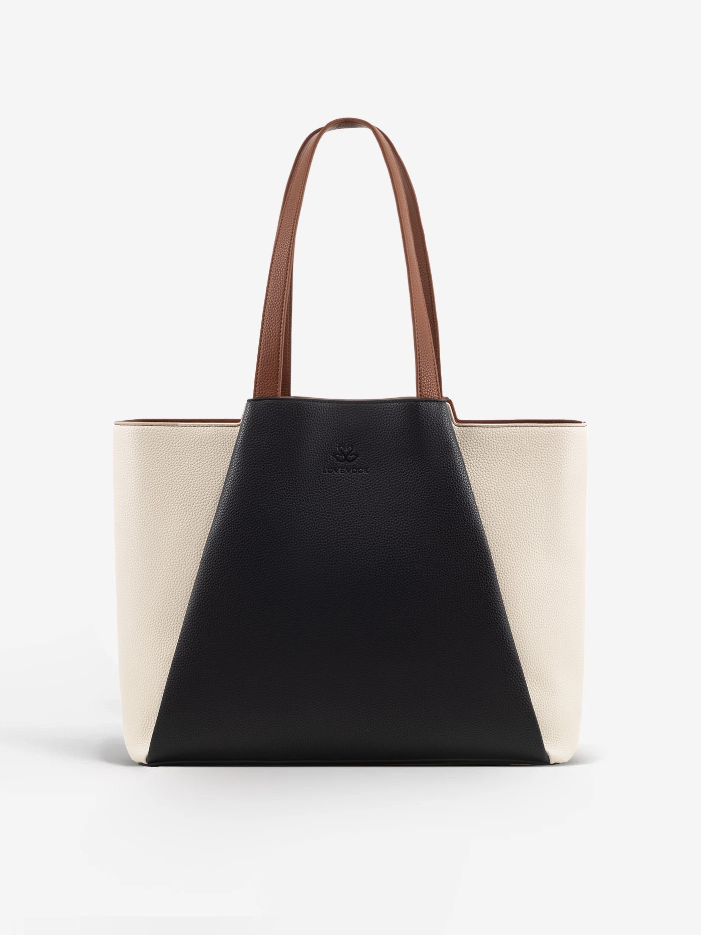 2Pcs Leather Shoulder Bag, 15.6