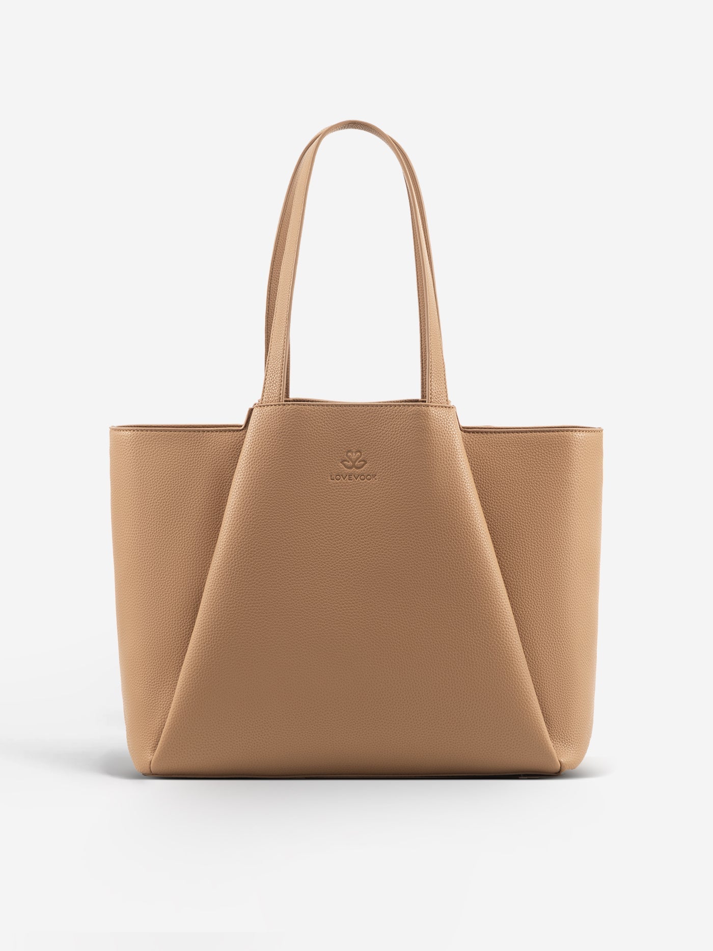 2Pcs Leather Shoulder Bag, 15.6