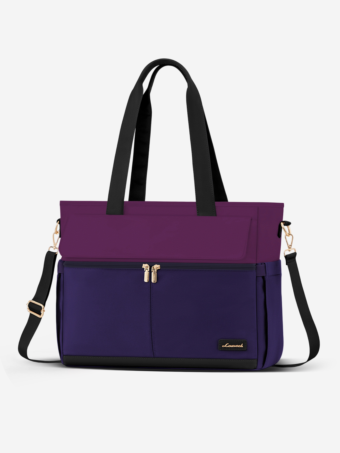 Canvas Laptop Tote Bag, 15.6