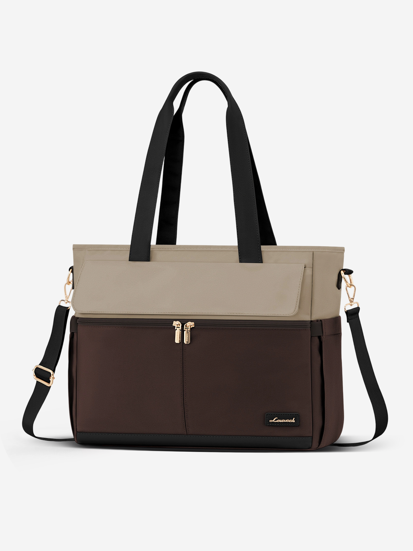 Canvas Laptop Tote Bag, 15.6