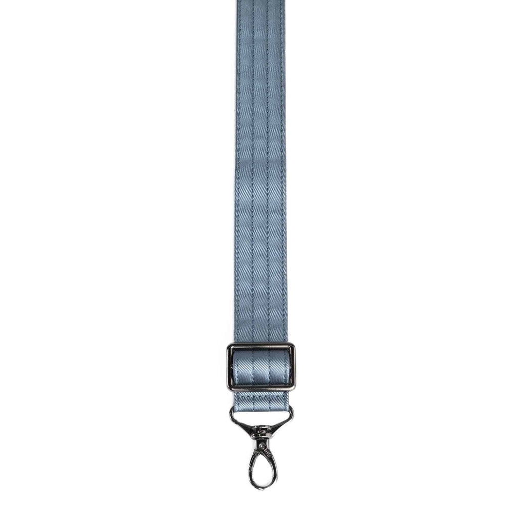 Adjustable Webbed Satin Luxe VL Bag Strap - 1.25