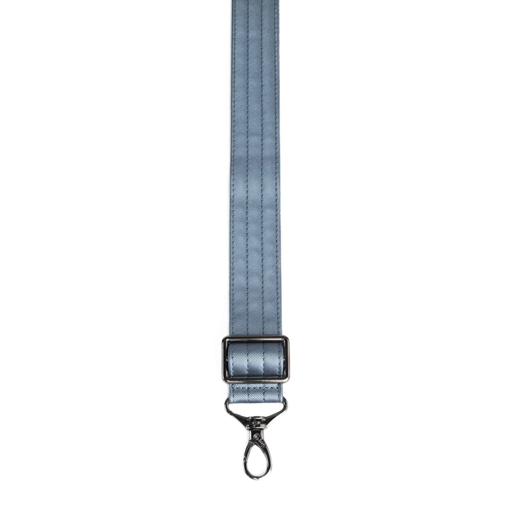 Adjustable Webbed Satin Luxe VL Bag Strap - 1.25