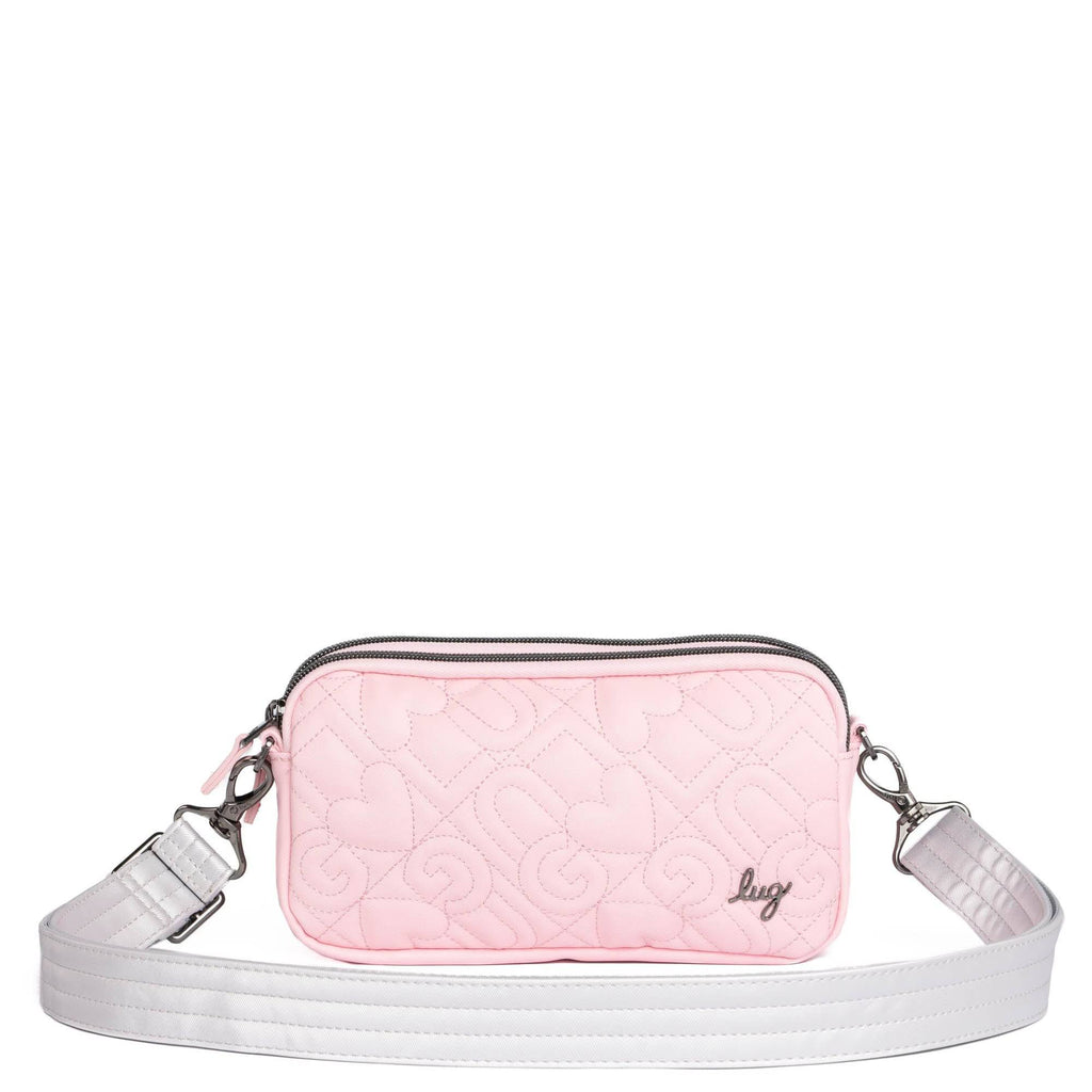 Adjustable Webbed Satin Luxe VL Bag Strap - 1.25