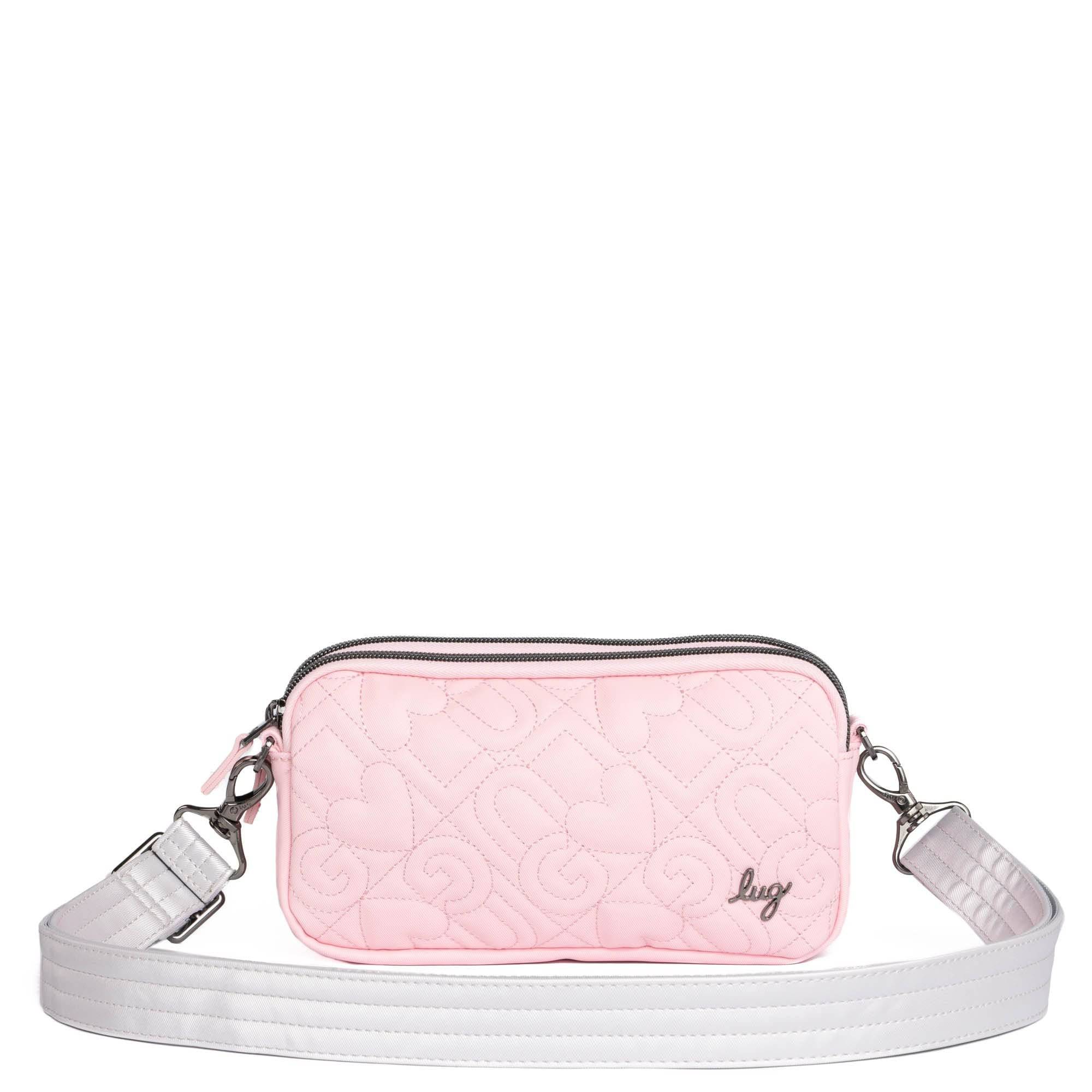 Adjustable Webbed Satin Luxe VL Bag Strap - 1.25