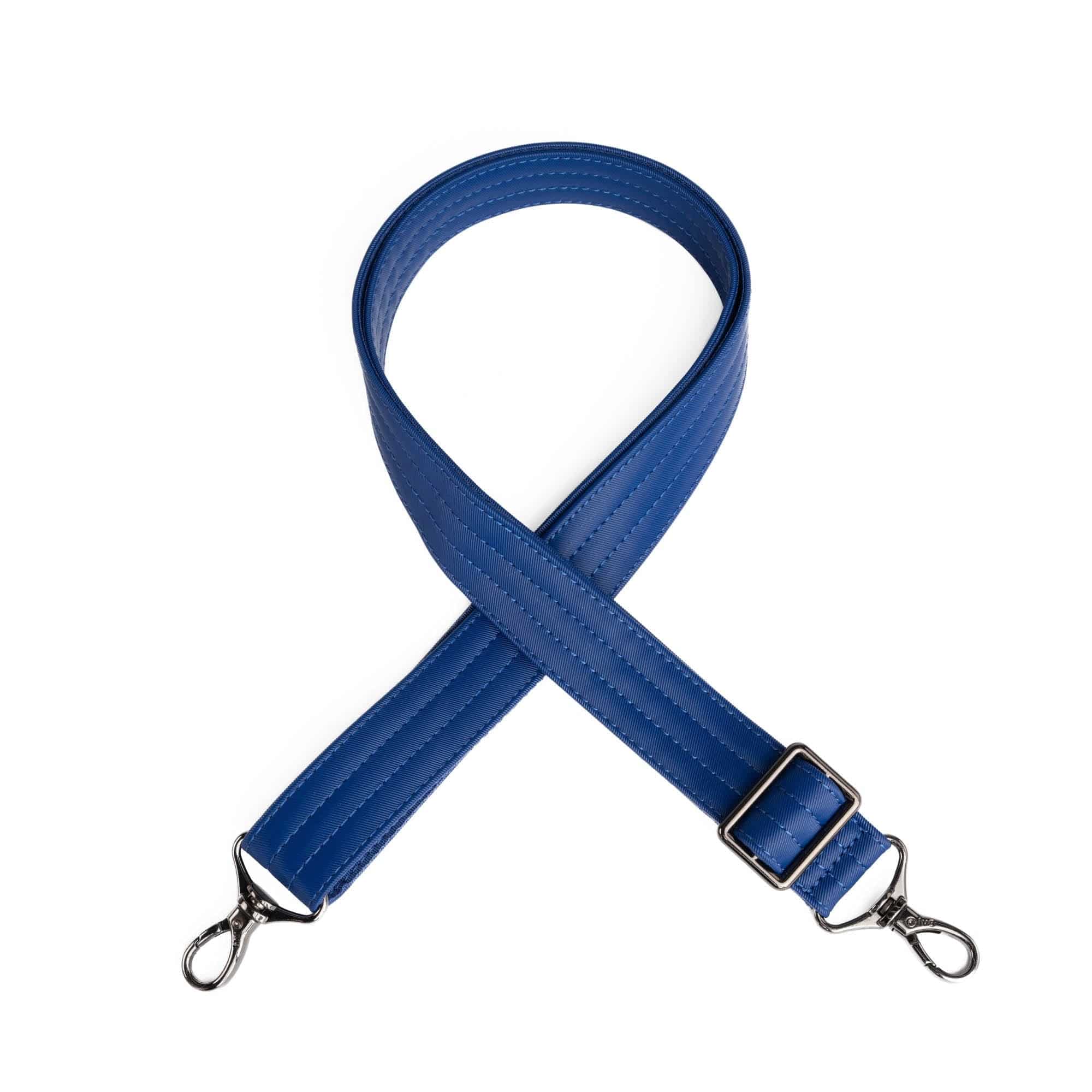 Adjustable Webbed Satin Luxe VL Bag Strap - 1.25